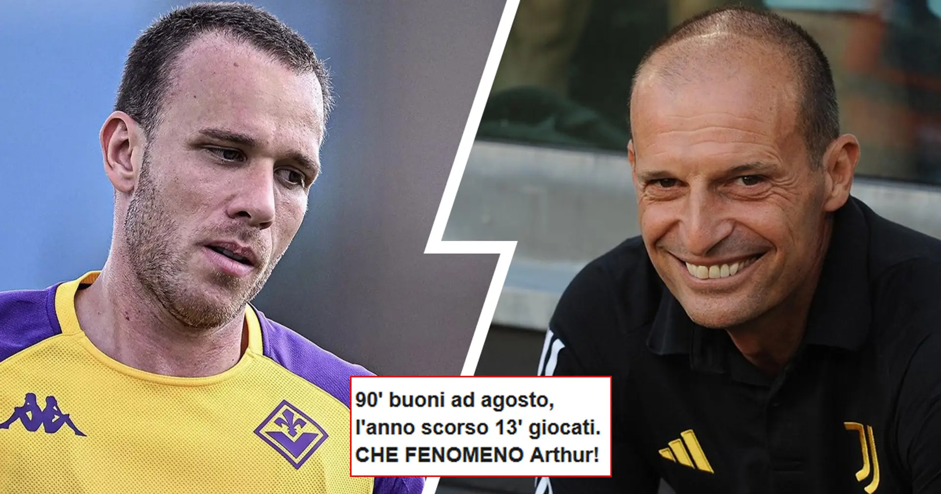 Da "Basta un VERO allenatore" a "Oggi vedove?!": tifosi divisi dopo l'esordio di Arthur alla Fiorentina