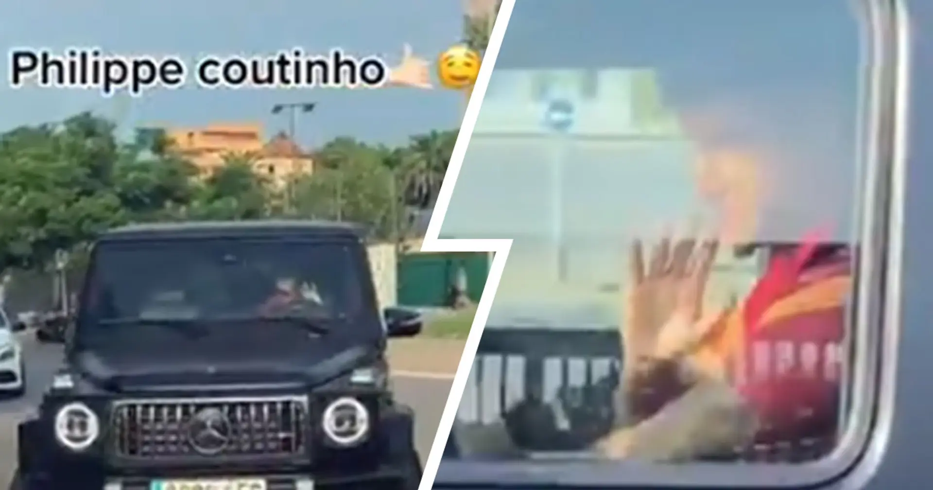 Phil Coutinho's license plate reveals he's still a big Liverpool fan