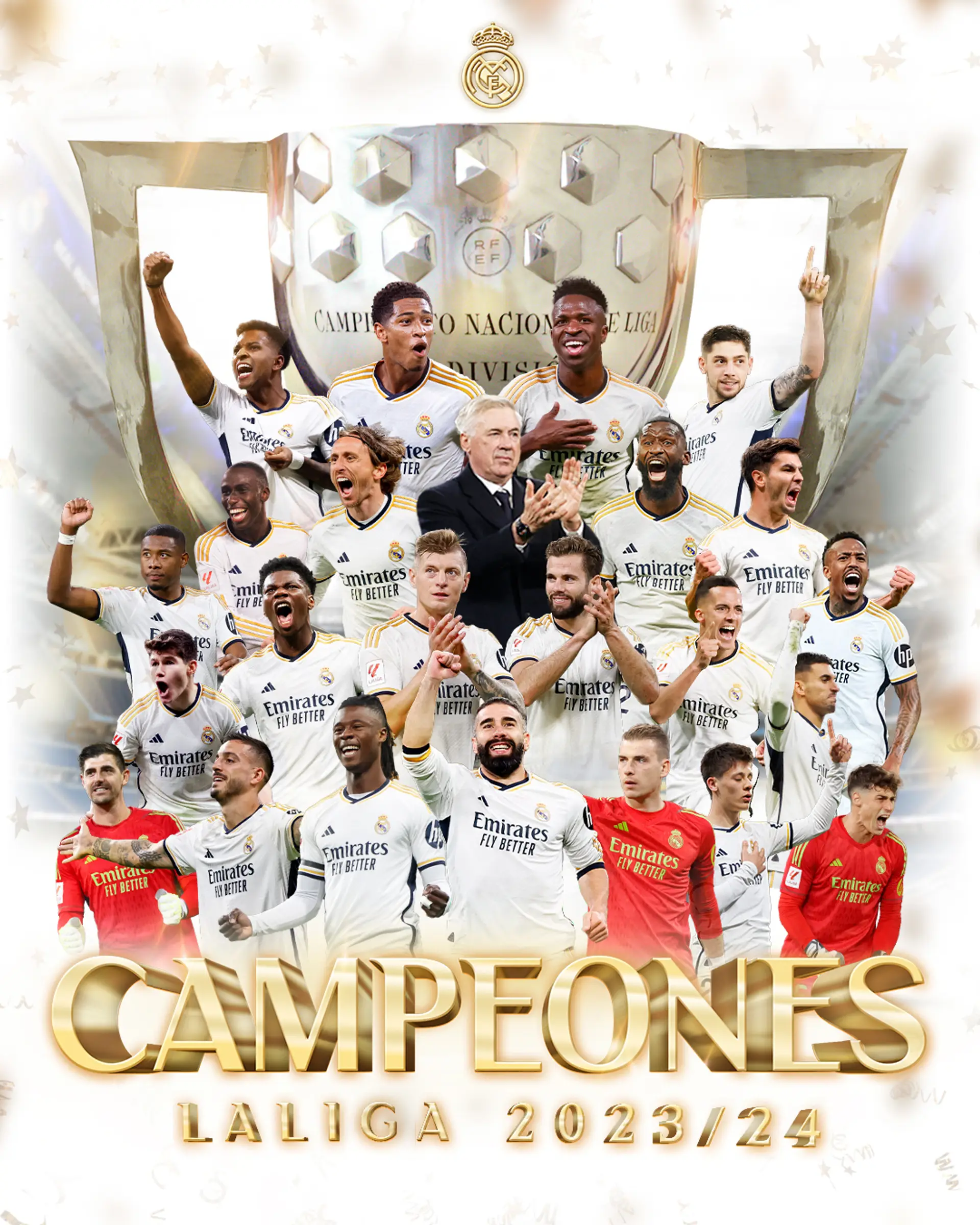 VÍDEO: La celebración del Real Madrid tras proclamarse Campeón de Liga
