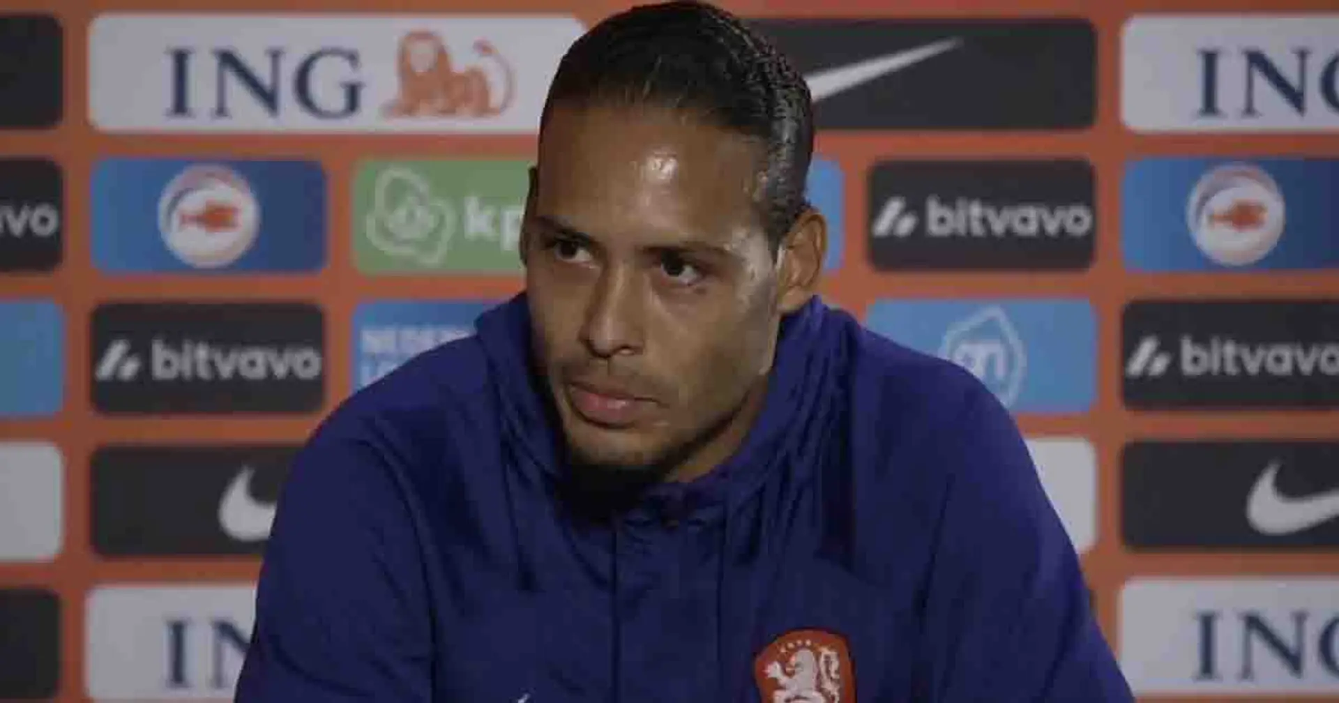 'I will not wear the One Love armband': Van Dijk reveals disgruntled stance before France clash