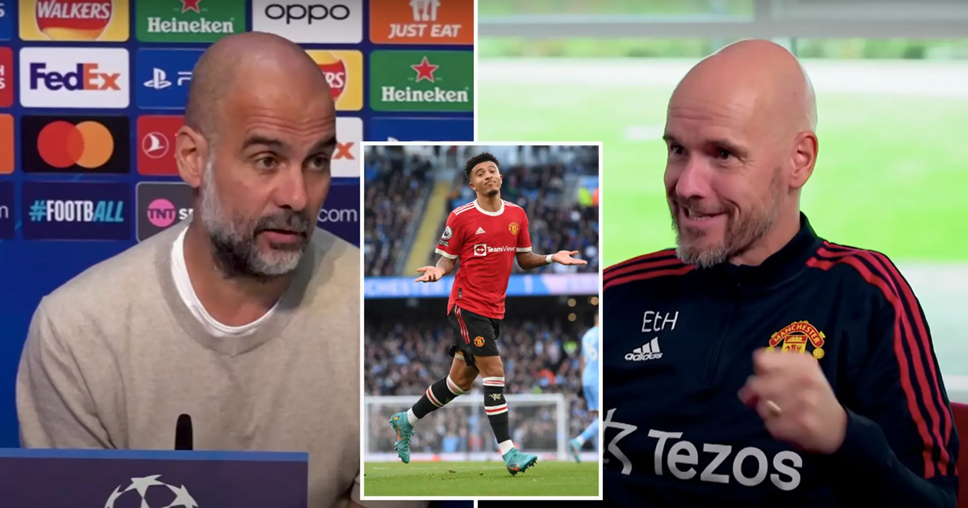 'But Ten Hag was being unfair: 'Fans react as Pep names £53m new signing 'not good enough yet'