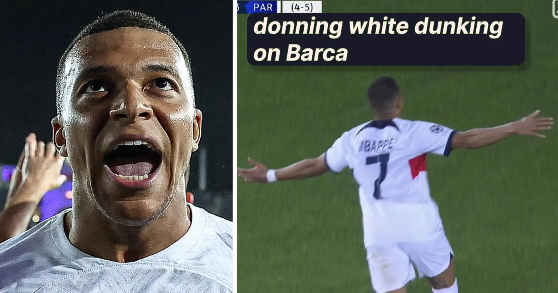 'No es la primera vez ni la última': los aficionados del Real Madrid reaccionan a Mbappé destruyendo al Barça vestido de blanco