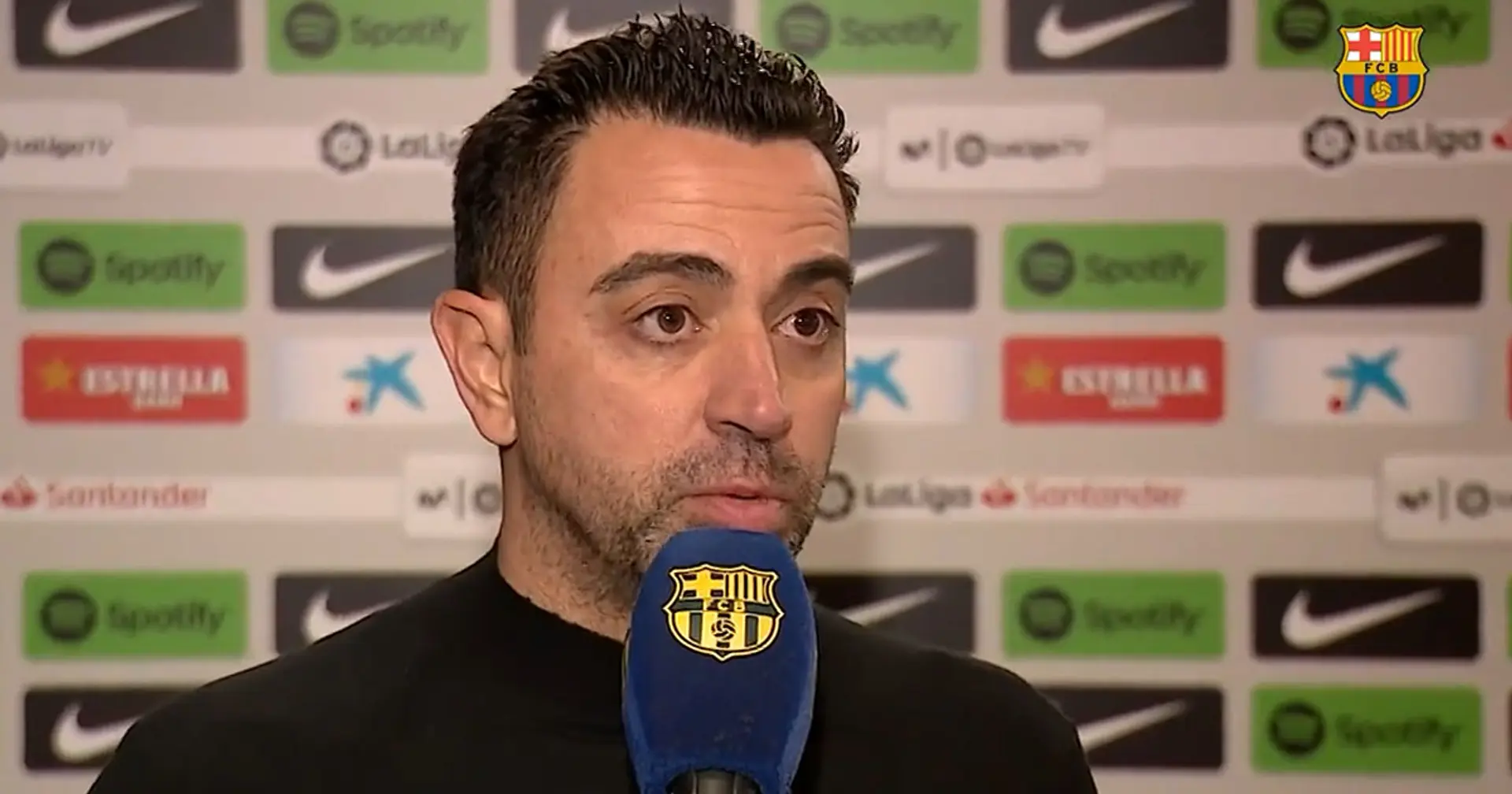 '70% of our matches have been better': Xavi unhappy with Getafe performance