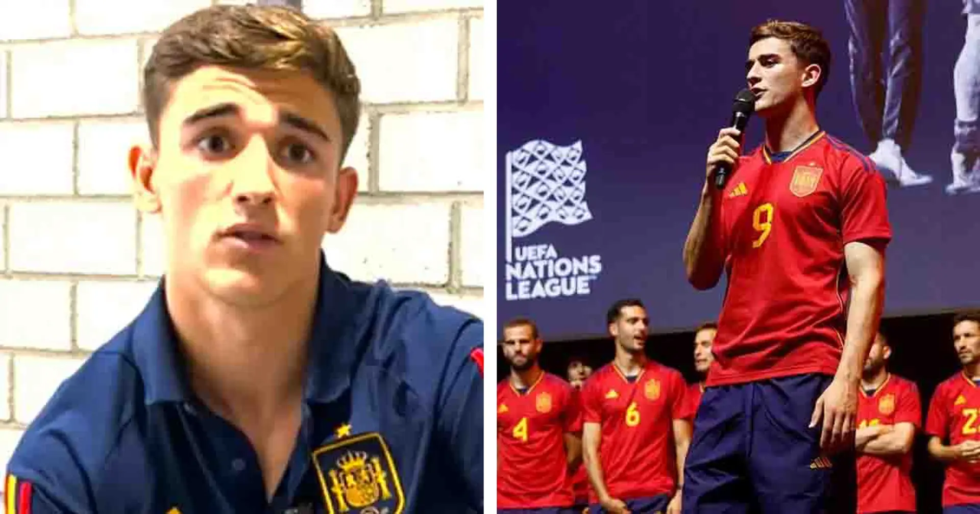 Gavi rompt le silence après avoir reçu les chants "Pu*a Barca" lors de la célébration de la Ligue des Nations