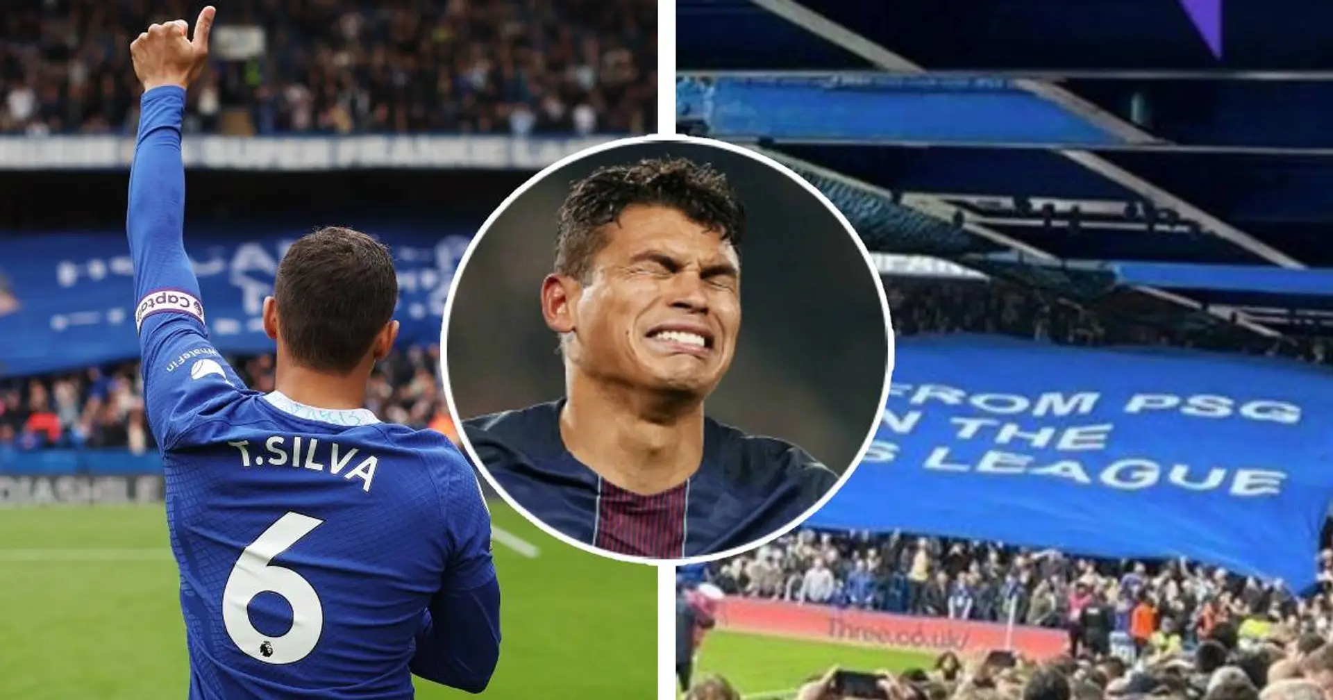 Aperçu : Les fans de Chelsea taclent gratuitement le PSG en rendant hommage à Thiago Silva