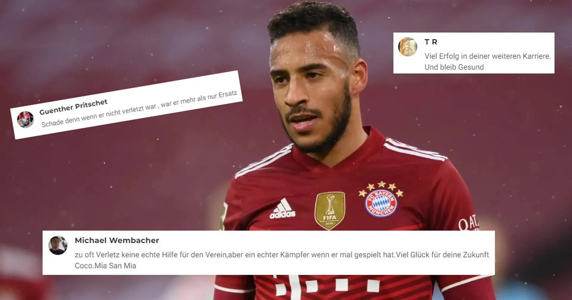 "Ein echter Kämpfer, wenn er mal gespielt hat": So verabschieden sich Bayern-Fans von Corentin Tolisso