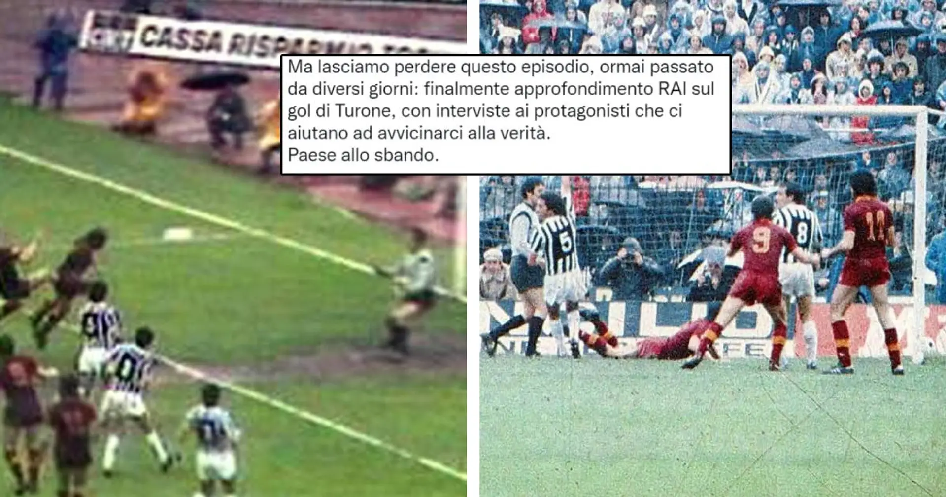"Paese allo sbando": la reazione dei tifosi della Juve al film sul gol di Turone annullato alla Roma nel 1981