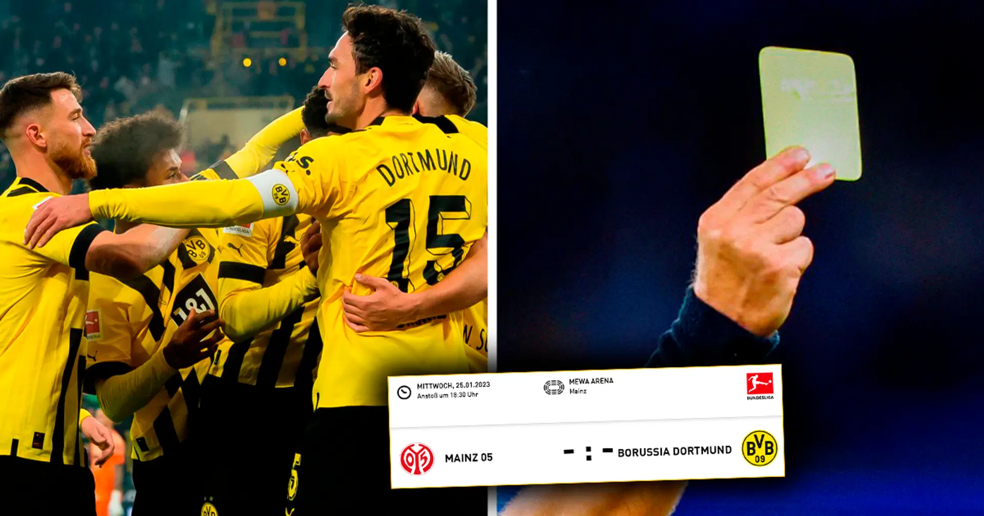 Oh nein! BVB-Stammspieler wird beim Mainz-Spiel am Mittwoch wegen Gelbsperre fehlen