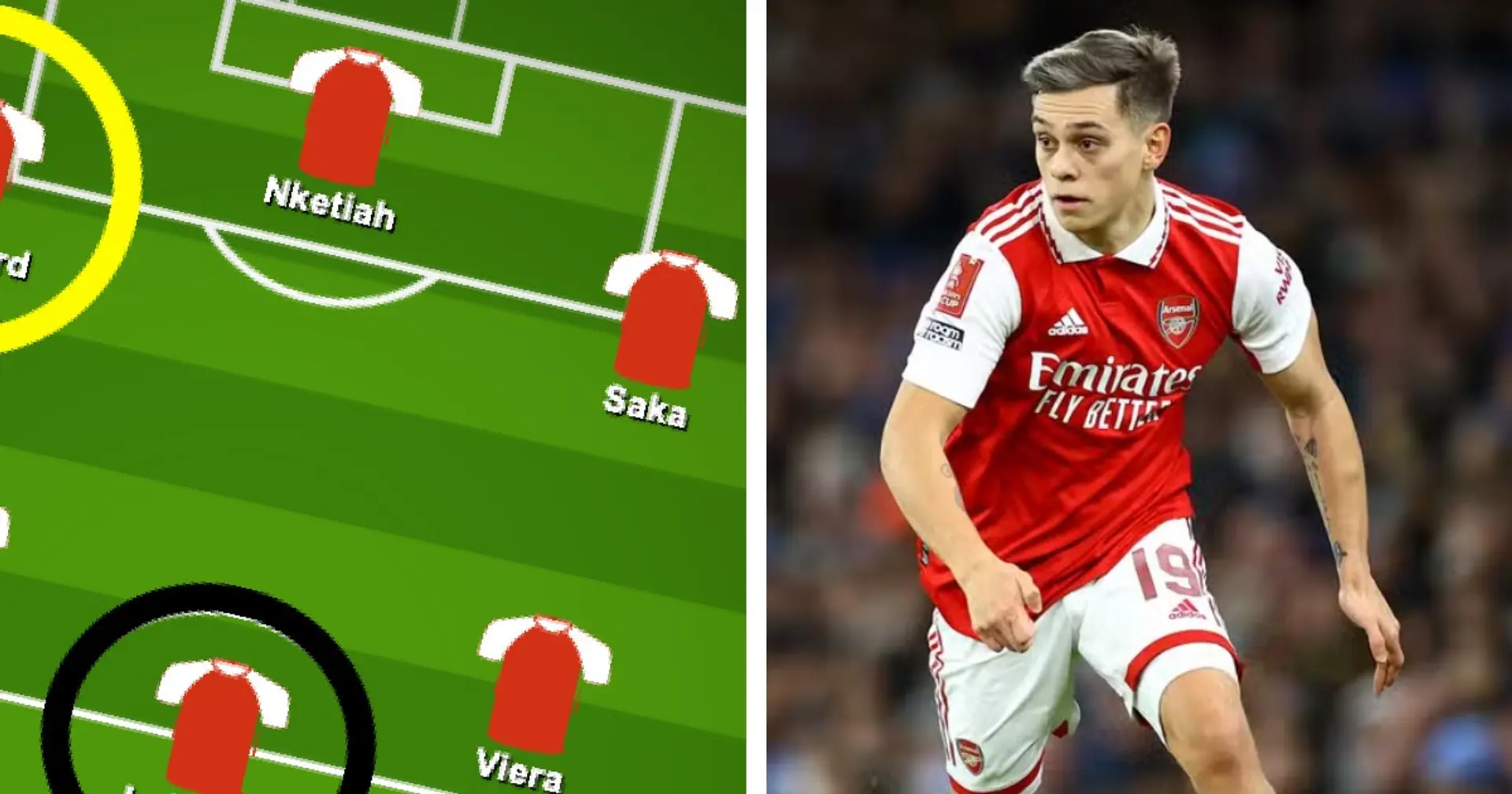 Arsenal's biggest strength and weakness in Man City defeat - shown in lineup