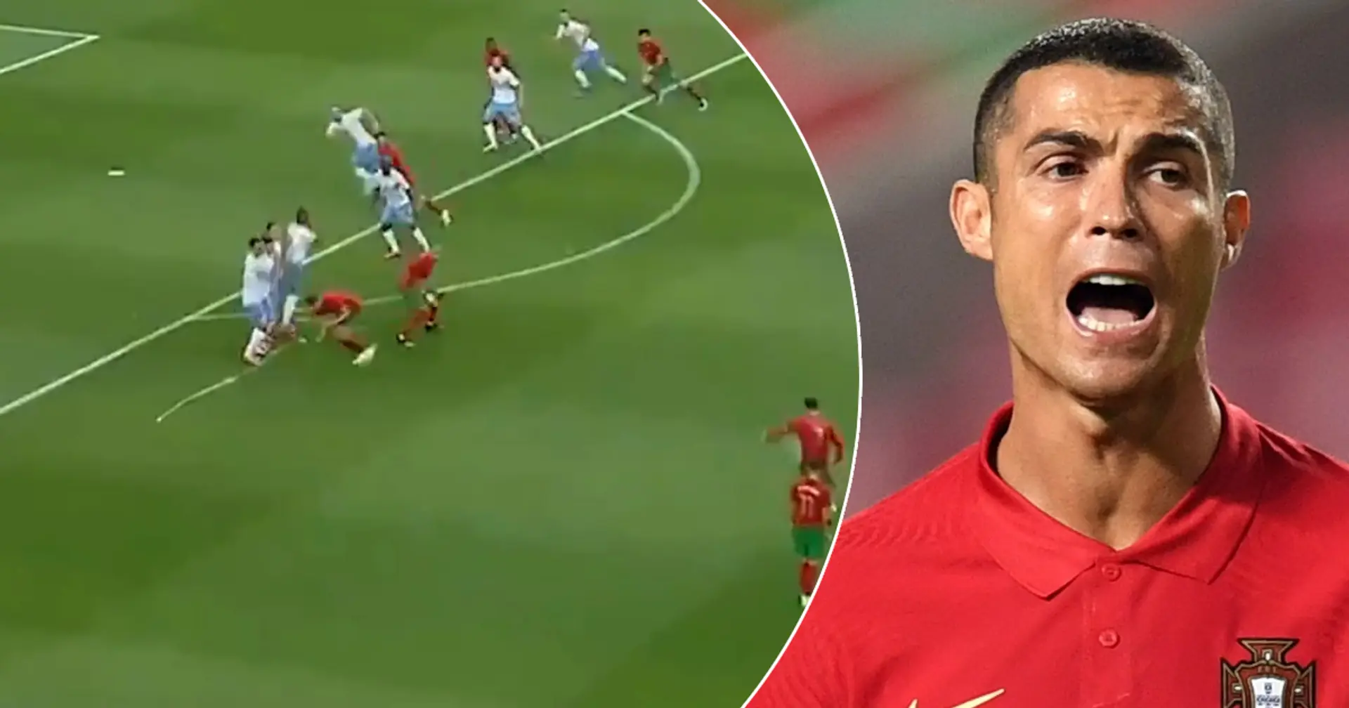 Cristiano Ronaldo sends the ball to the moon in bizarre free-kick for Portugal - fans are amused 