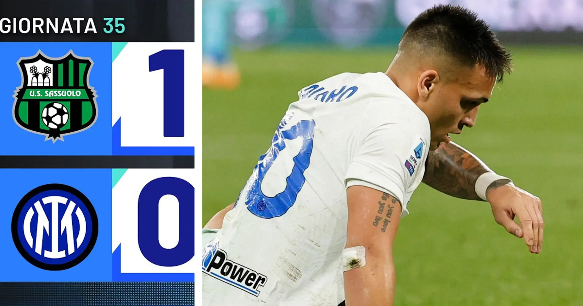 HIGHLIGHTS| Sassuolo 1-0 Inter: brutta sconfitta per la squadra di Inzaghi in Emilia