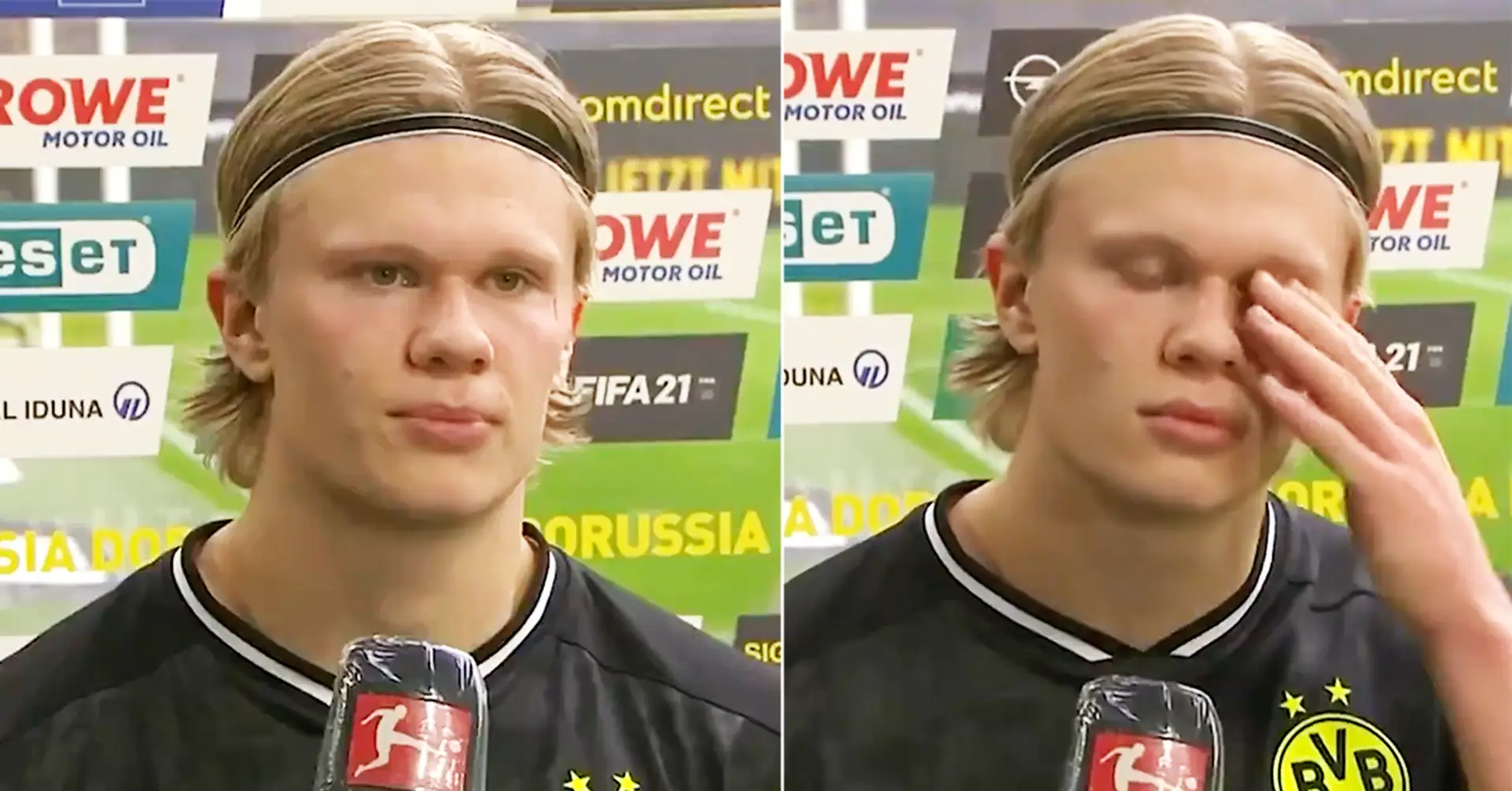 Reporter asks Erling Haaland about his goal drought, interview instantly goes viral