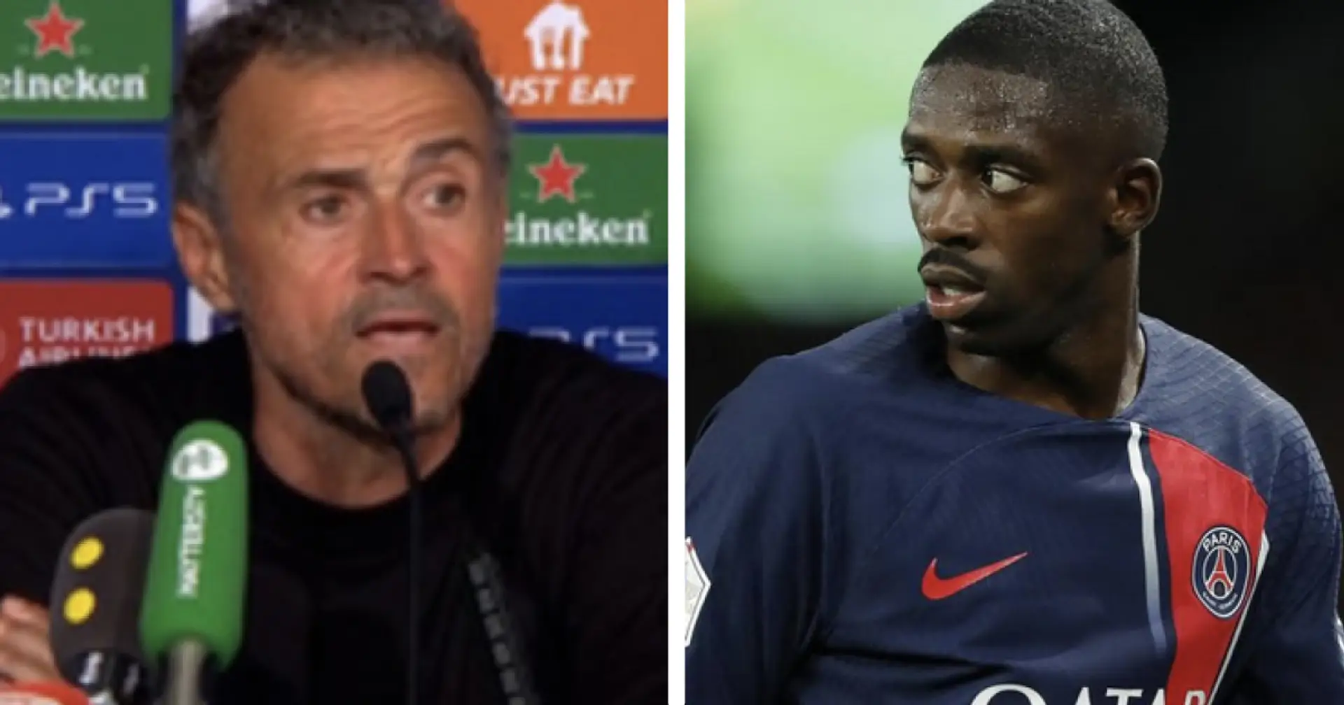 'No point': Luis Enrique reacts to Dembele scoring 0 goals in 8 PSG games