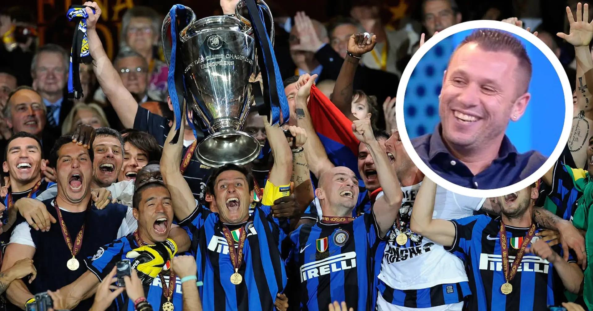 “L’Inter del Triplete come giocava?”: Cassano attacca il calcio italiano e tira in ballo i nerazzurri