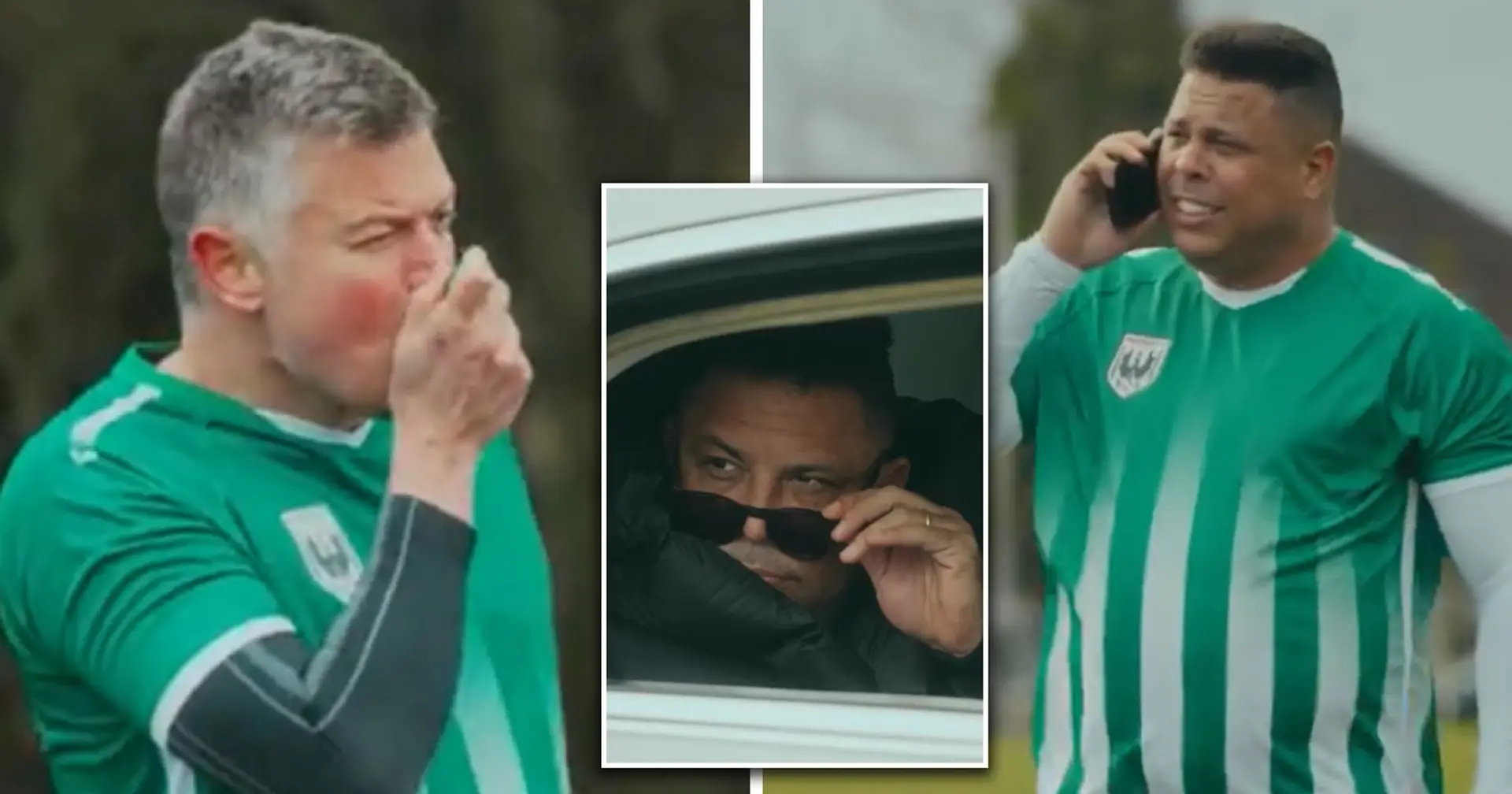 Ronaldo Nazario comes to Sunday League game in white limousine to help Phoenix FC, proceeds to lose 7-0 