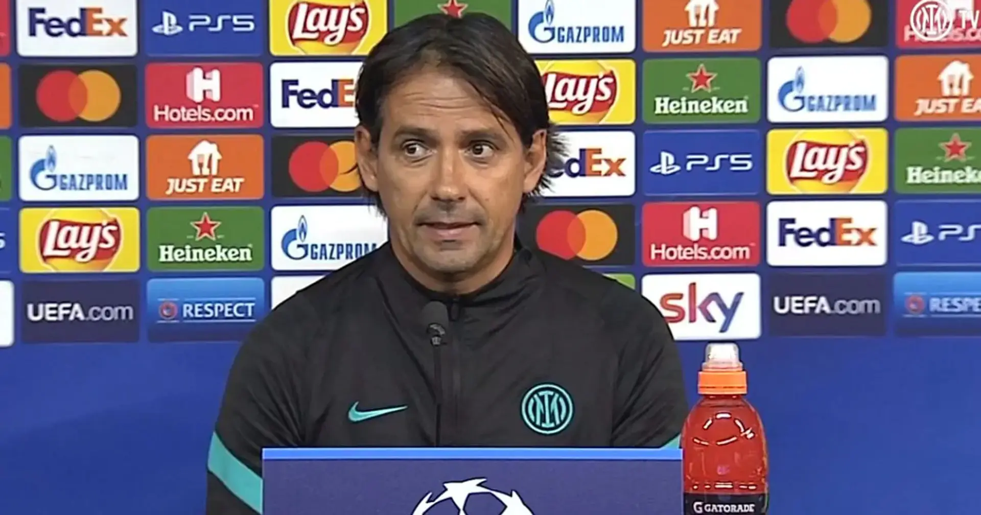 "Qualcosa cambierò", Inzaghi annuncia qualche cambio e sottolinea le insidie della gara con la Real Sociedad