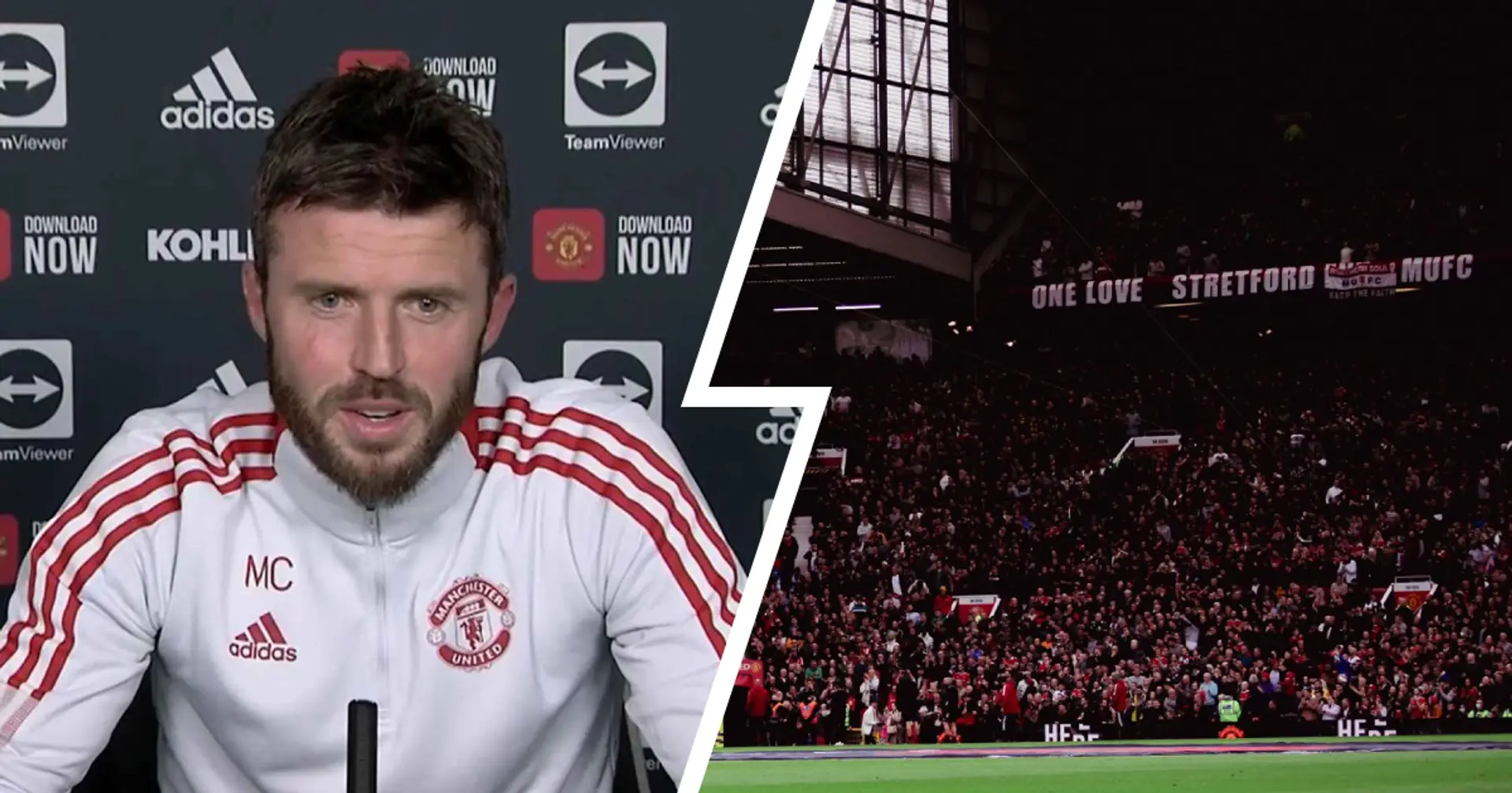 'I never imagined it would happen': Michael Carrick opens up on taking charge of Man United at Old Trafford
