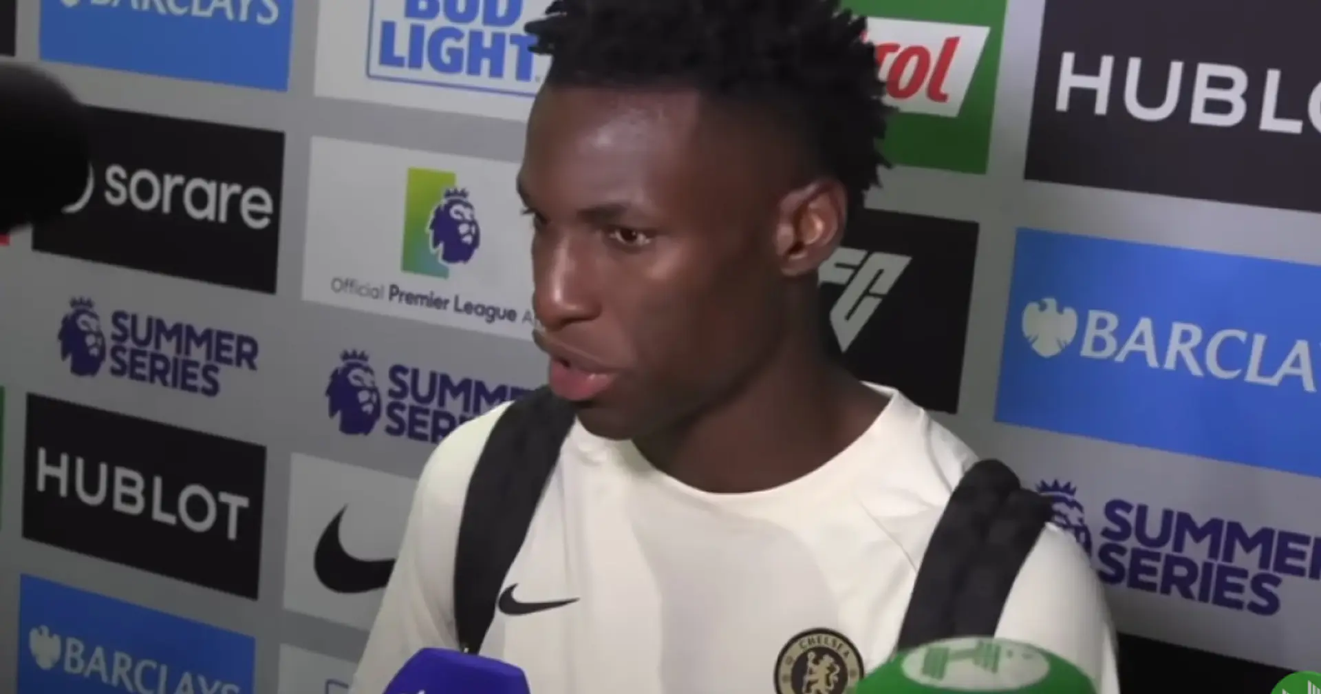 'I'm nobody here': Nico Jackson refuses to be compared with one Chelsea legend