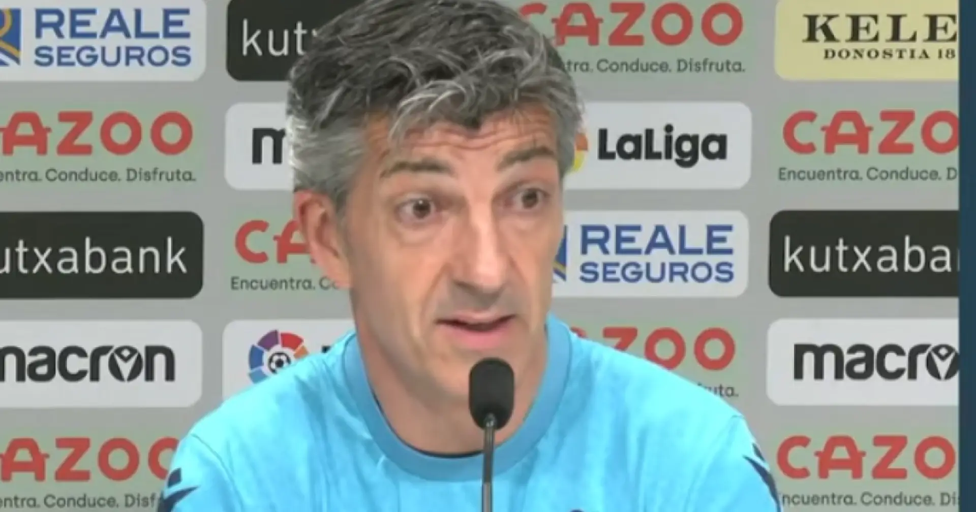 Sociedad boss Imanol: 'We will try and beat Barca'