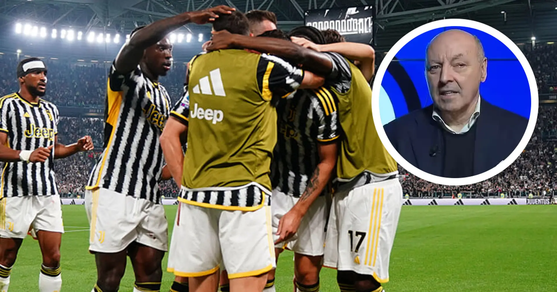 "Juventus favorita per lo scudetto", Marotta rivela perché vede i bianconeri davanti a tutti