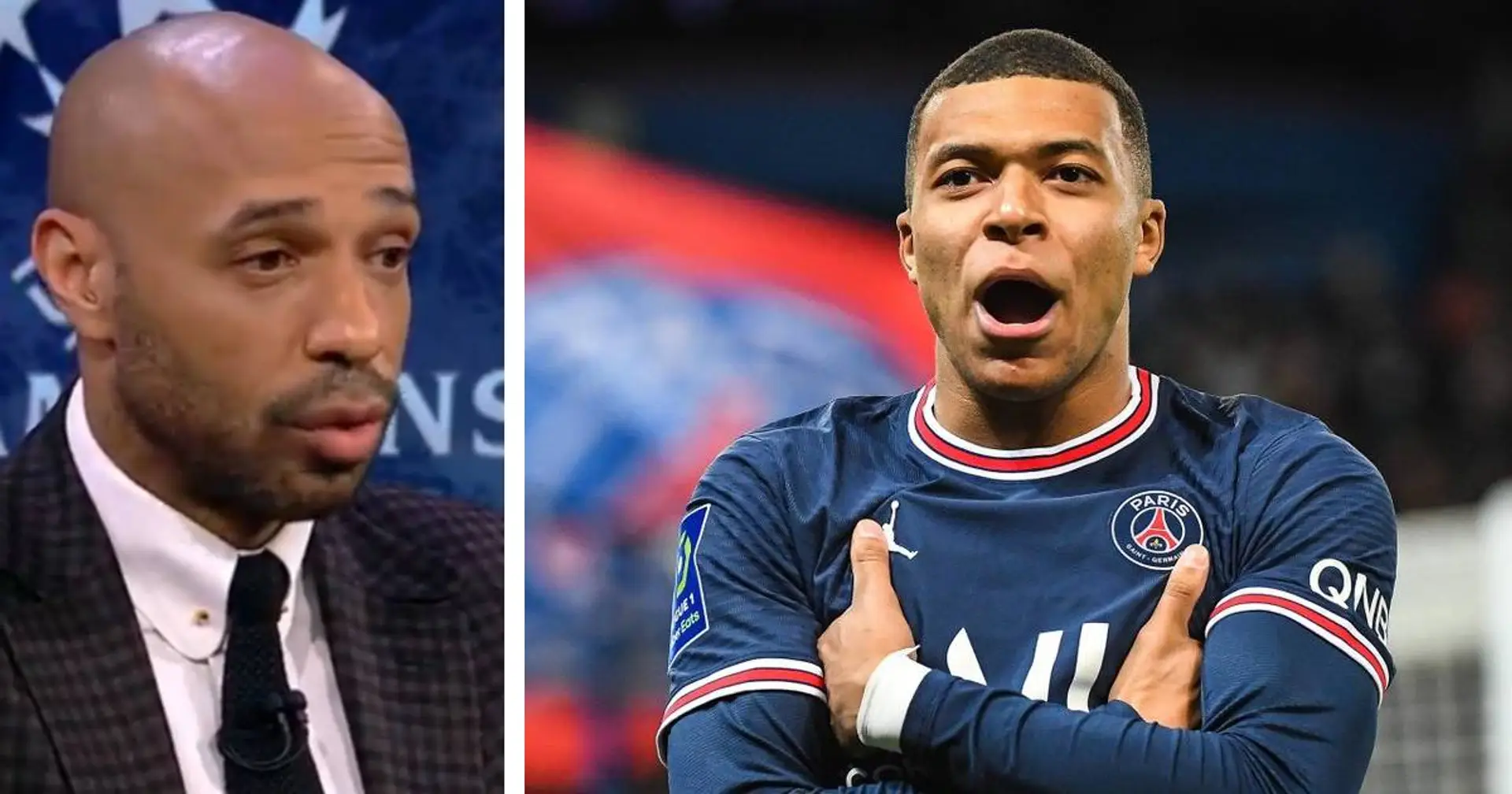 Thierry Henry : "Mbappé ? c’est le plus grand de l’histoire du PSG"