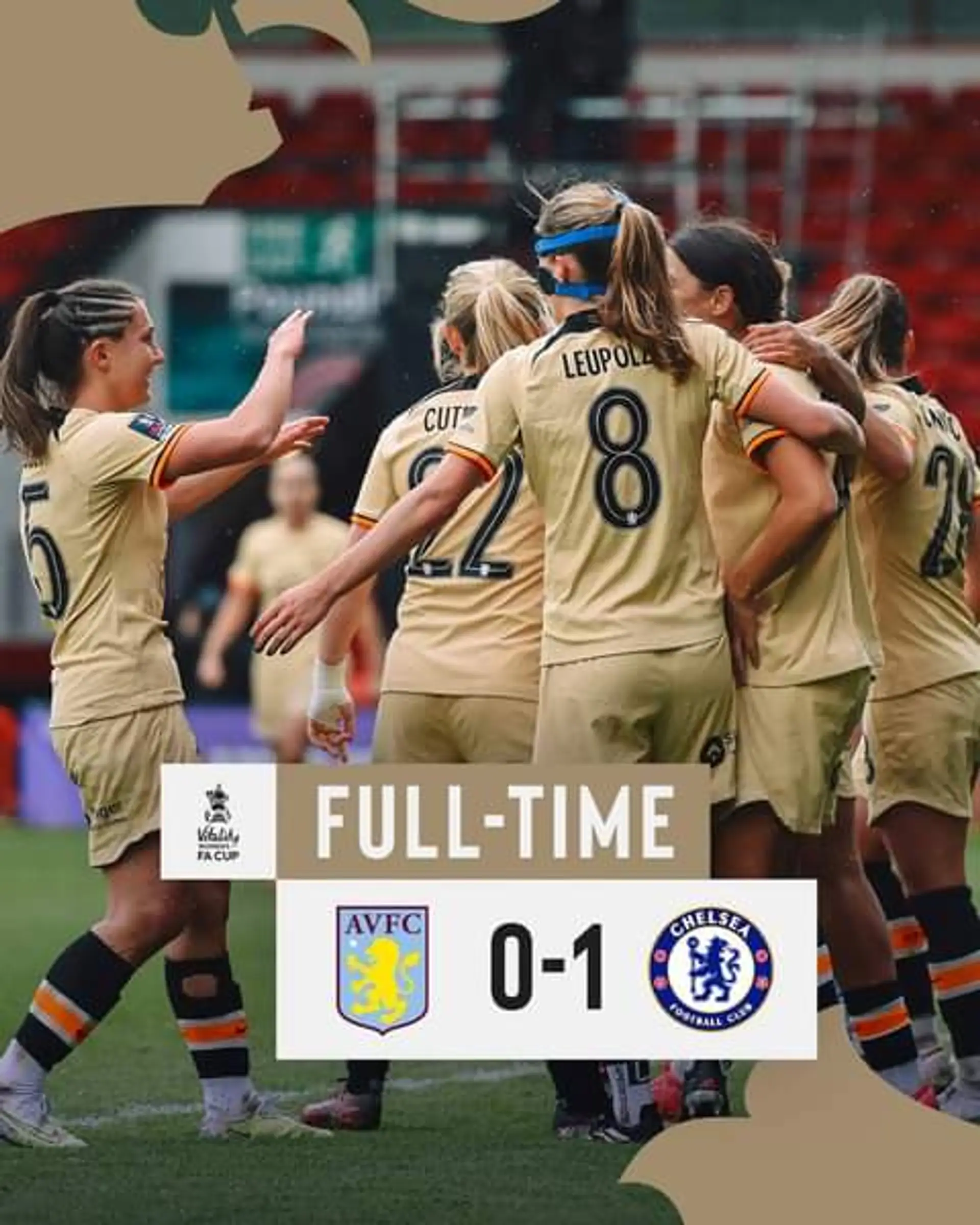 CHELSEA WOMEN ARE THROUGH TO THE FA FINAL