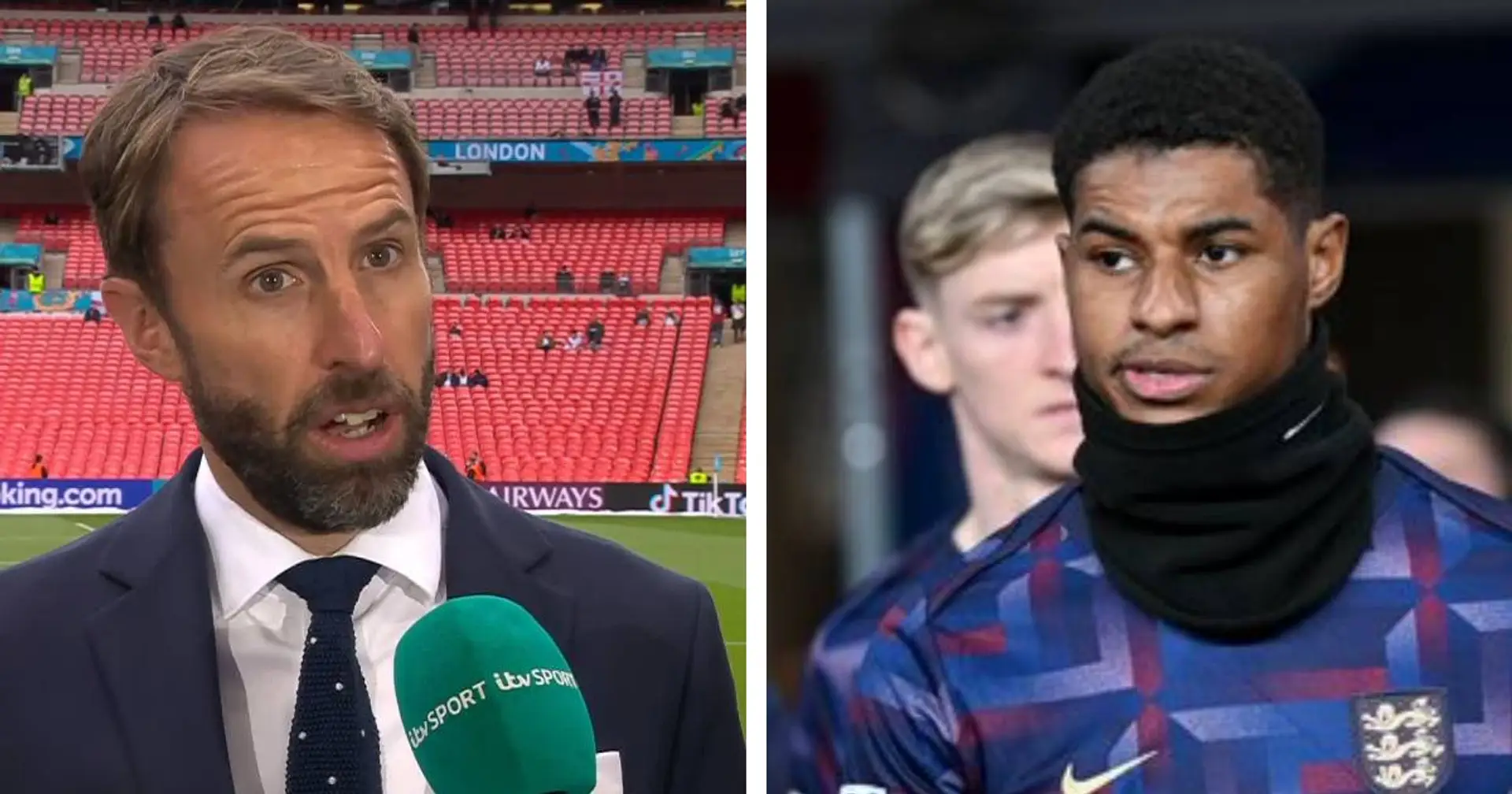 Gareth Southgate clears the air on Marcus Rashford: 'He's not injured. I wanted to play Anthony Gordon'
