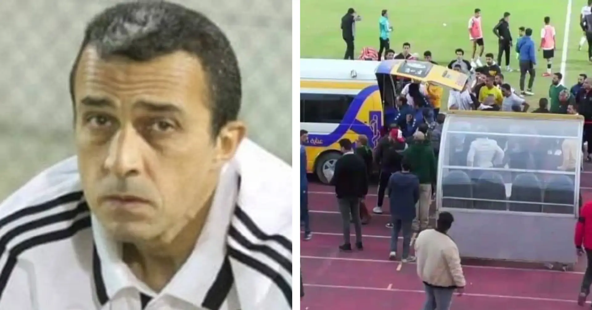 Egypt second division football coach dies while celebrating his team's last-minute goal