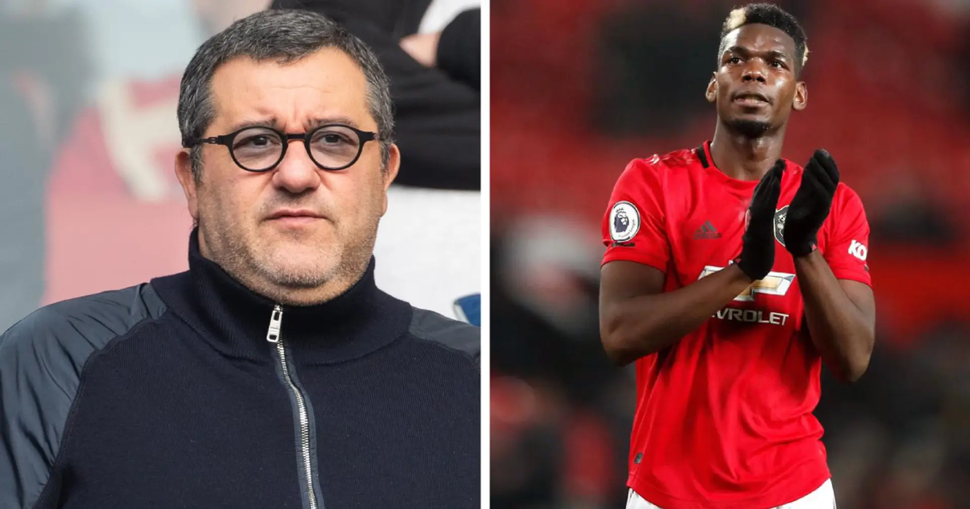 Mino Raiola 'intent' on moving Paul Pogba, player willing to stay at Man United