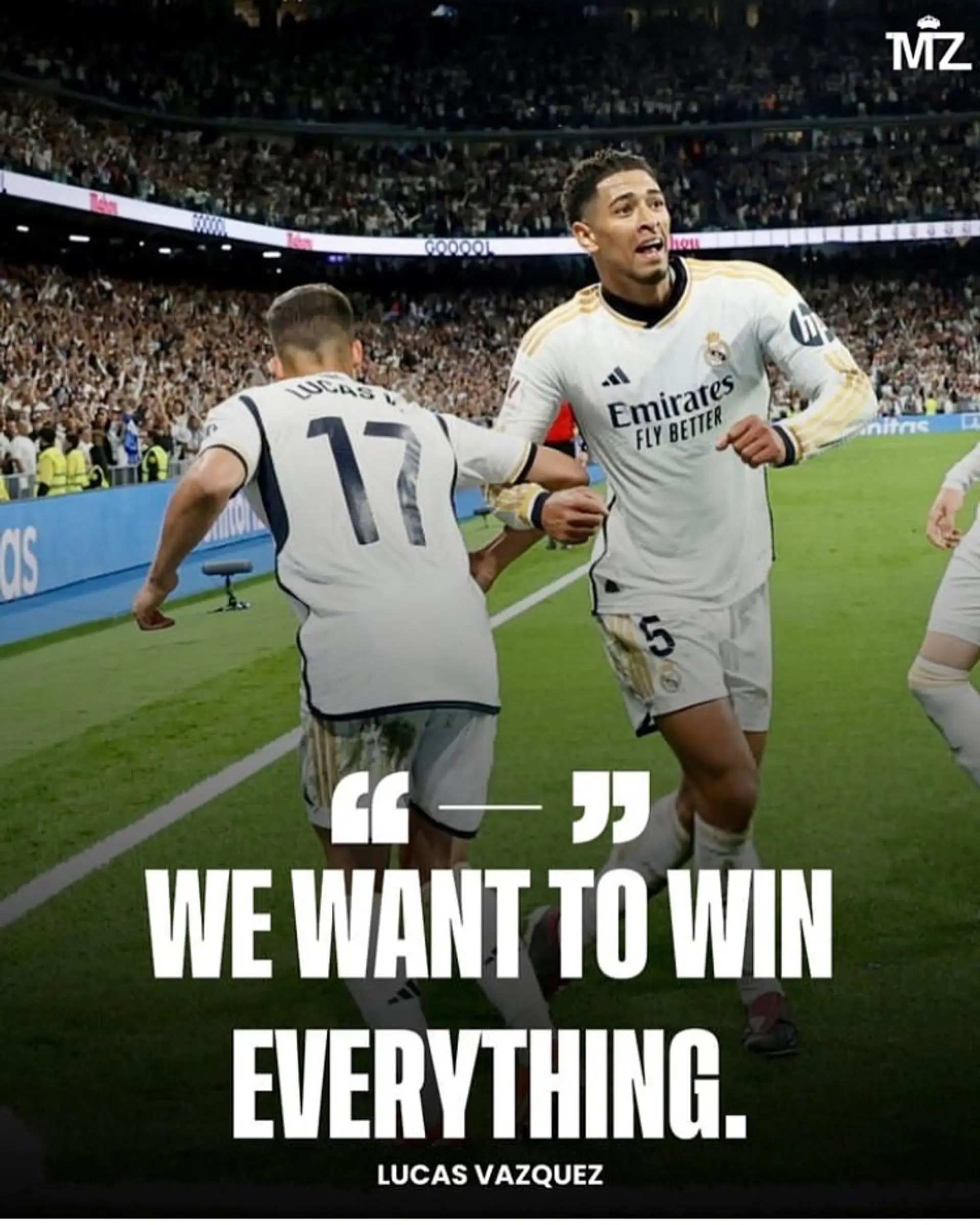 A true Real Madrid fan won’t pass without liking and commenting WE DESERVE IT ❤️🌹