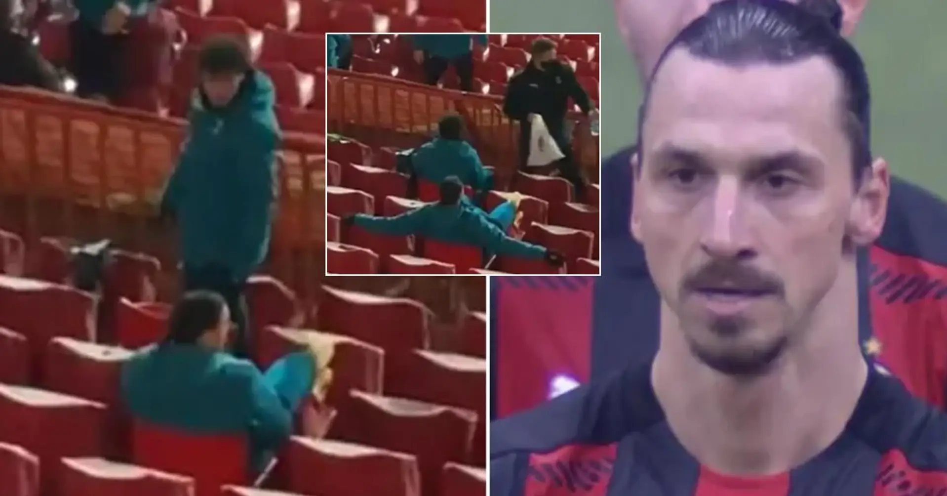 Serbische Fans beschimpfen Zlatan Ibrahimovic öffentlich, obwohl er nur 20 Meter von ihnen entfernt sitzt