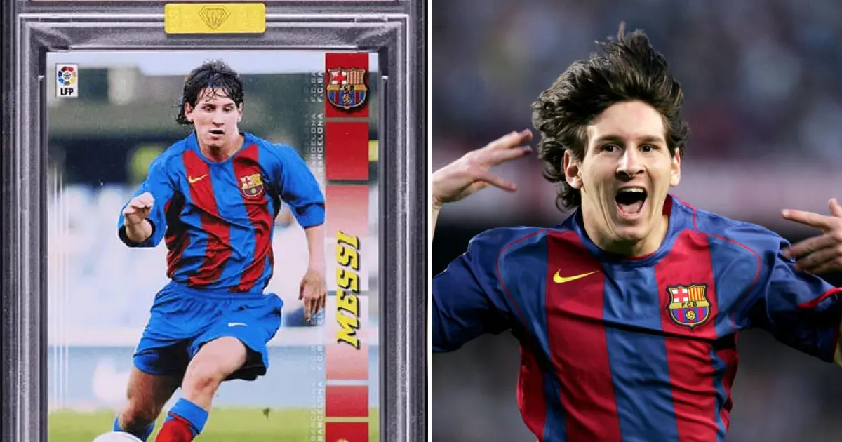 Carte Rookie Lionel Messi – FC Barcelone 2015-16 – État Neuf – Collector