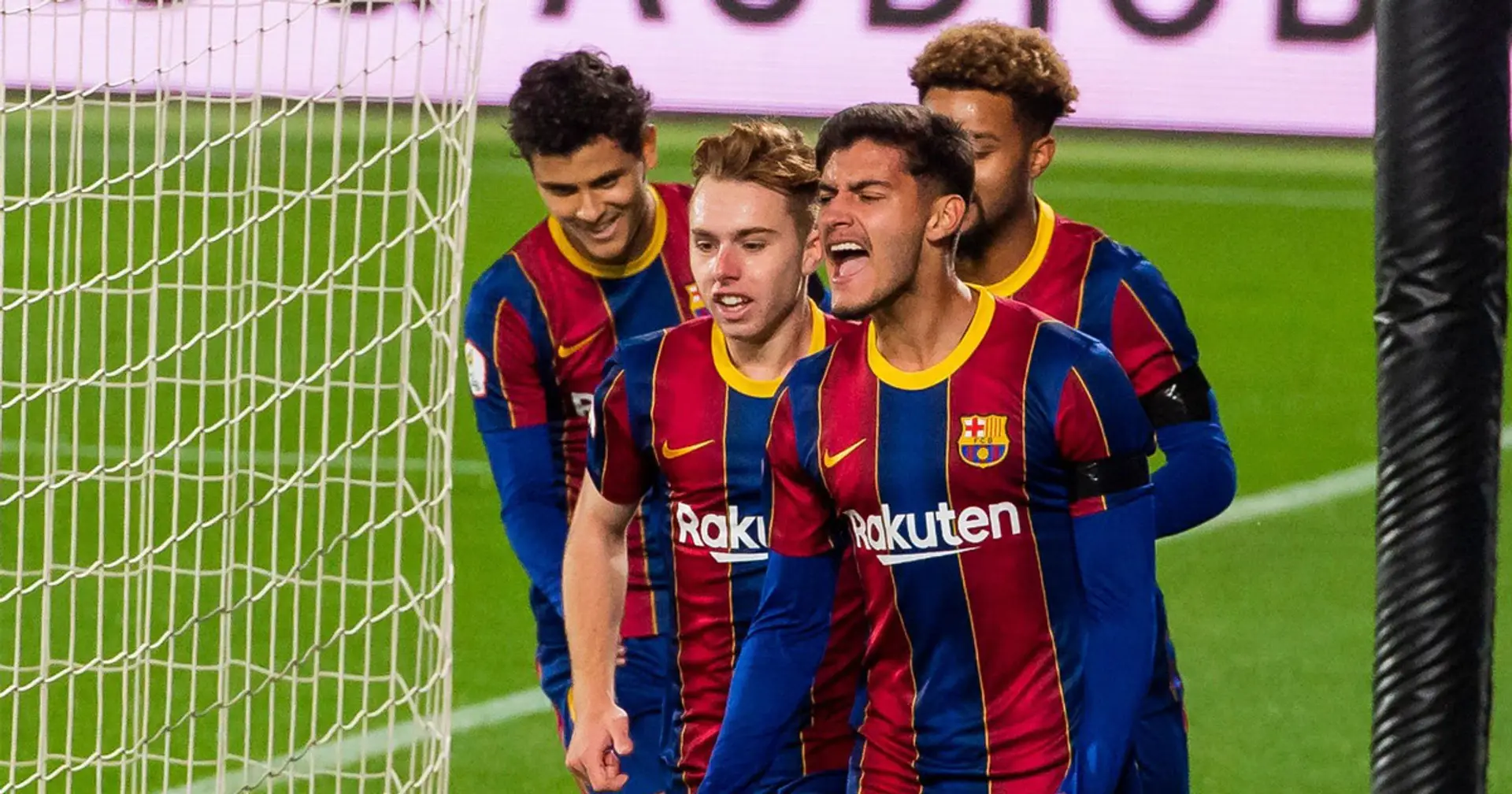 More good news: Barca B put end to winless streak as they beat Lleida (video)