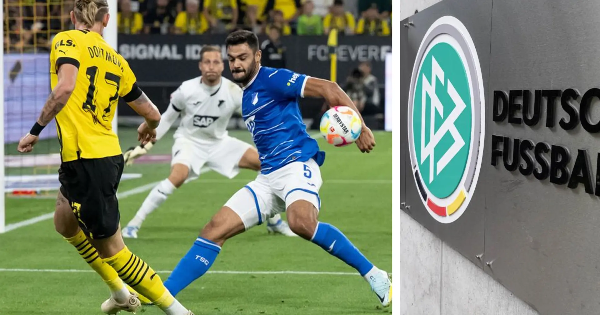 DFB räumt Schiri-Fehler ein: Dortmund hätte gegen Hoffenheim einen Elfer bekommen müssen