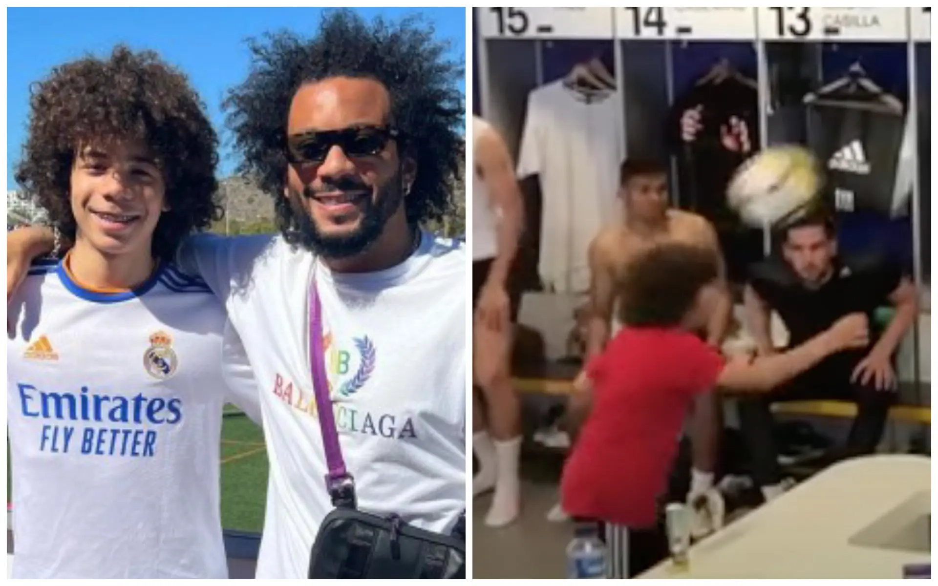 Marcelo wechselte zu Olympiacos, hinterließ aber bei Real Madrid ein Erbe - sein Sohn Enzo könnte eine große Zukunft vor sich haben 