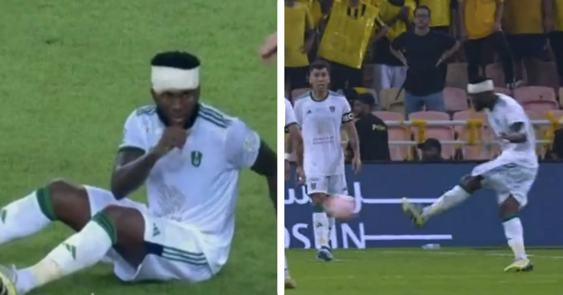 Kessie scores moments after suffering head collision – he's got 4 goals in 10 games