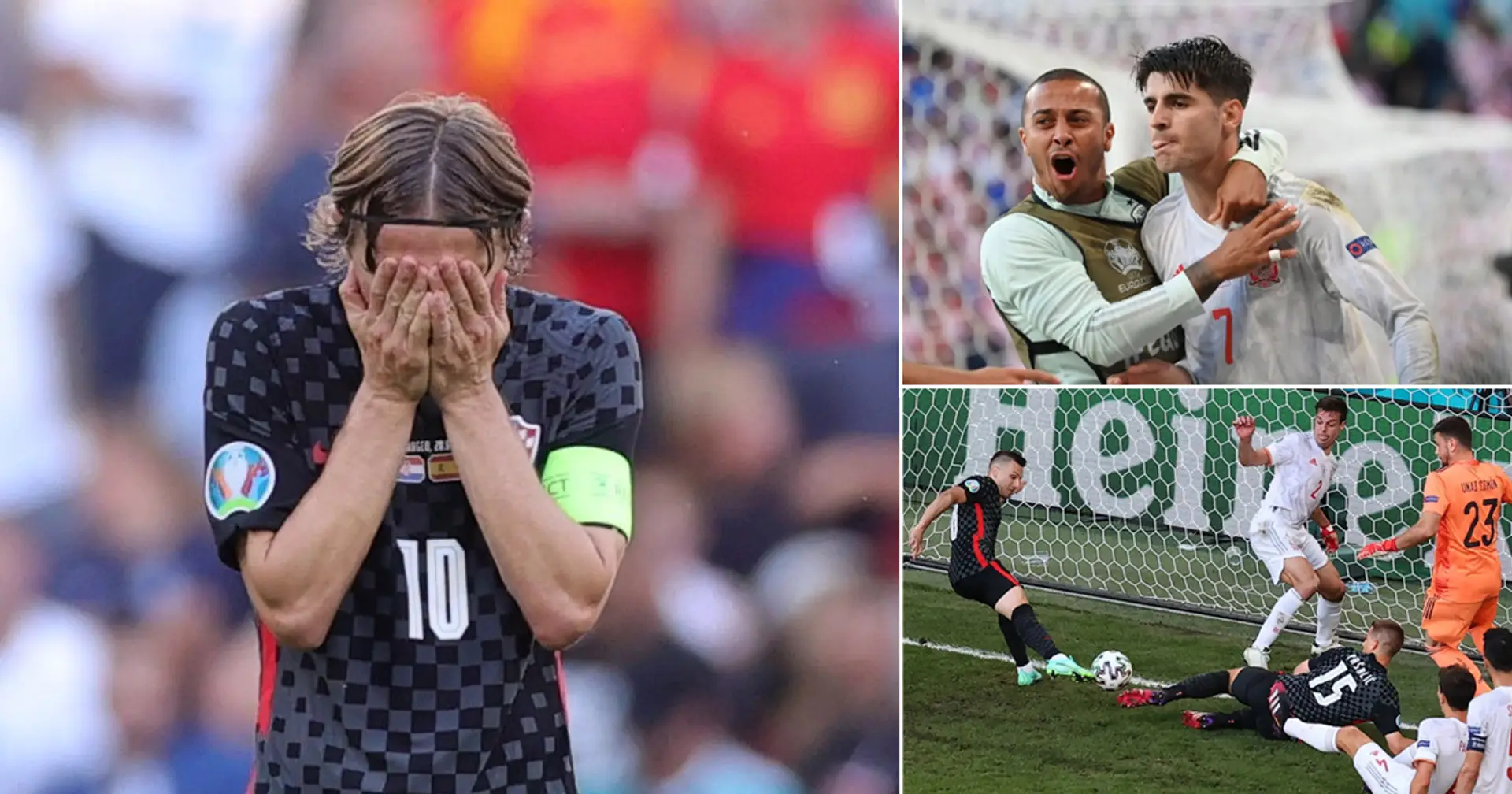 Luka Modric leaves Euros as Croatia lose to Spain despite fantastic comeback