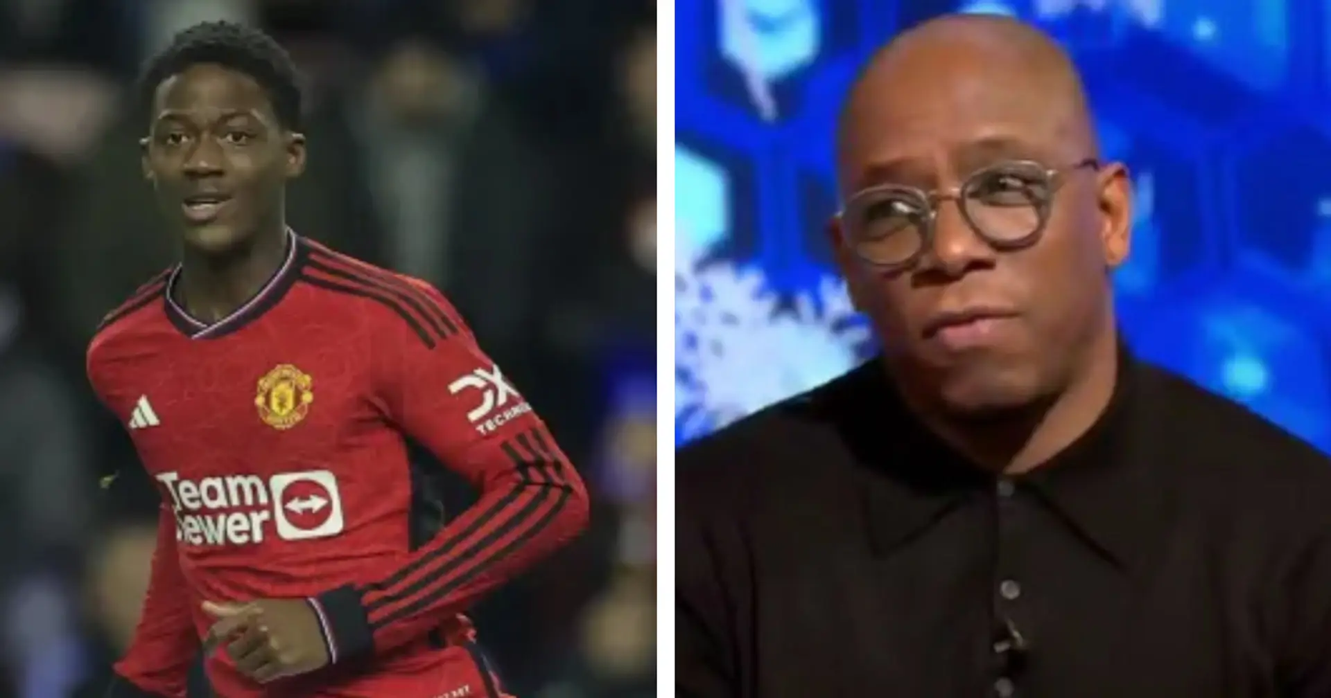 'Give him the keys': Ian Wright believes Kobbie Mainoo can orchestrate Man United's midfield
