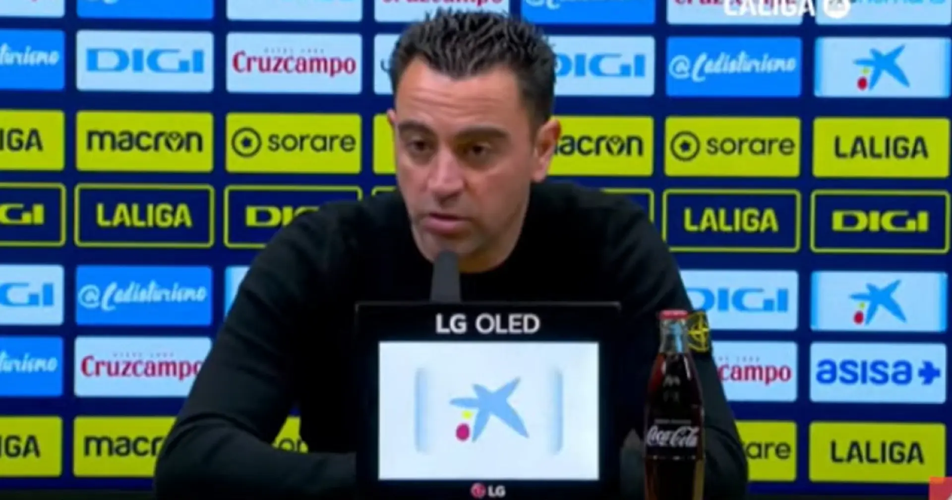 Xavi: 'On Tuesday we have war to fight'