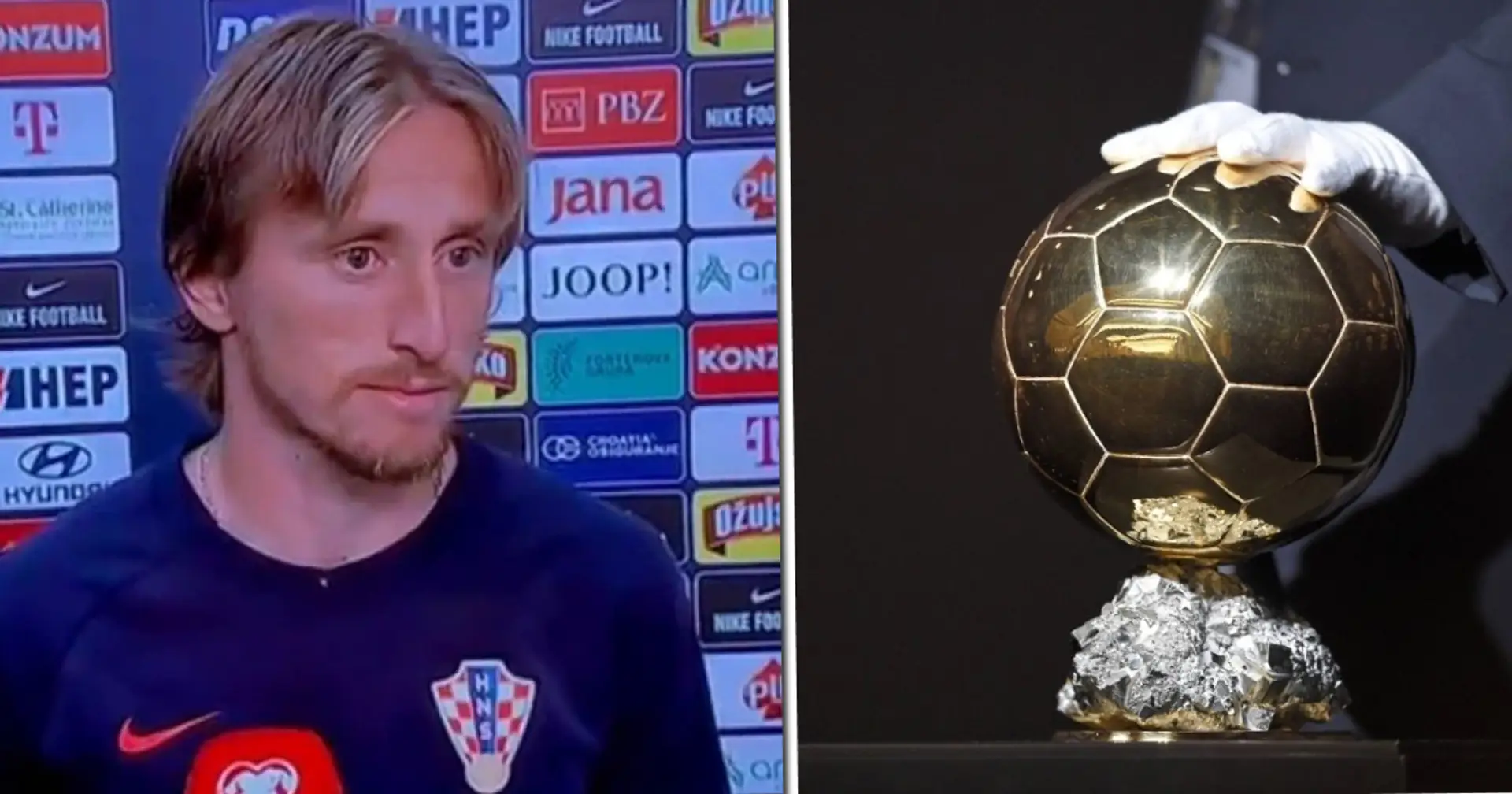Luka Modric fait une déclaration concernant le Ballon d'Or et mentionne un coéquipier qui est parmi les finalistes