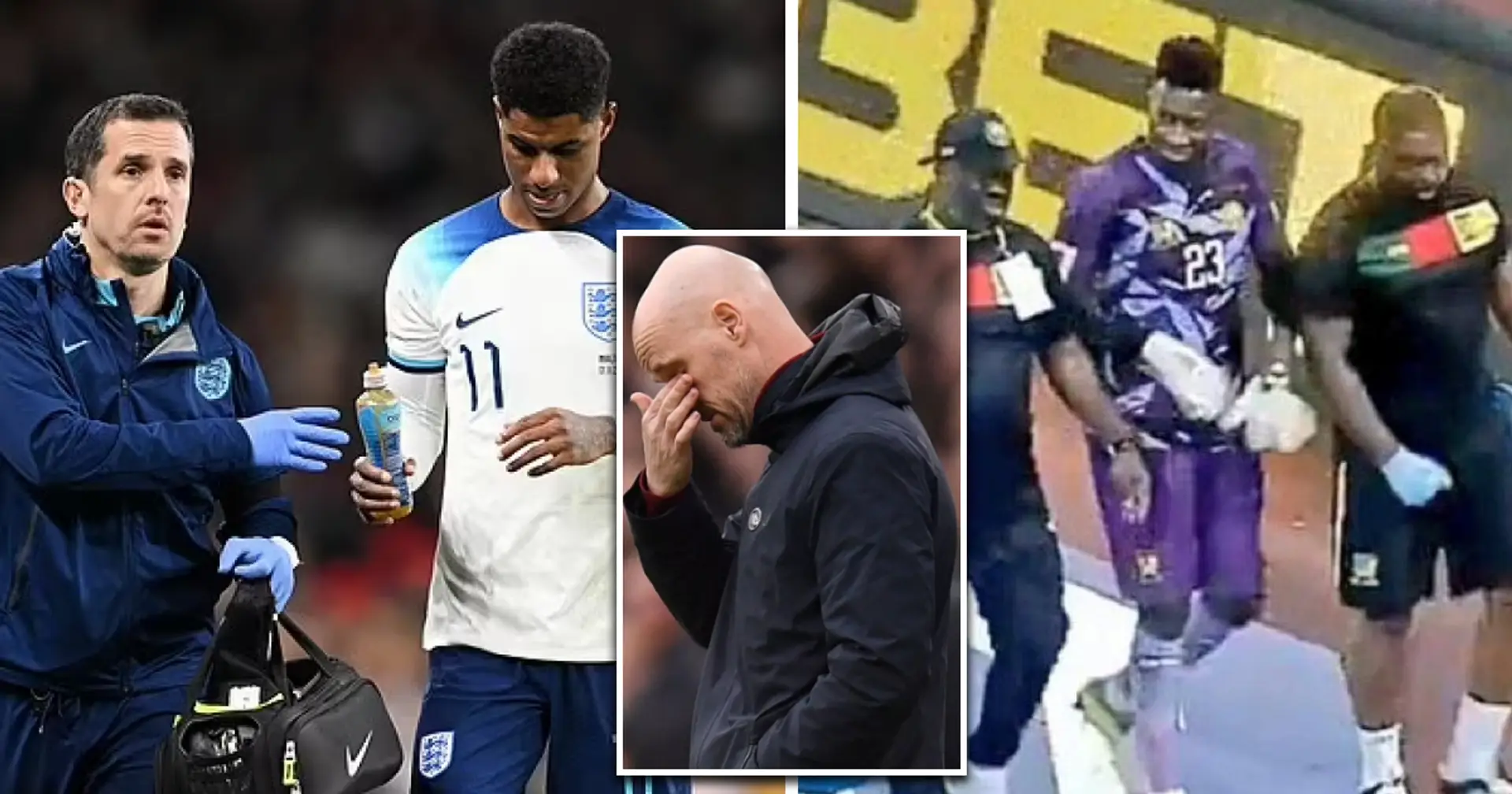 'He’s probably okay': Andre Onana and Marcus Rashford pick up injuries on international duty
