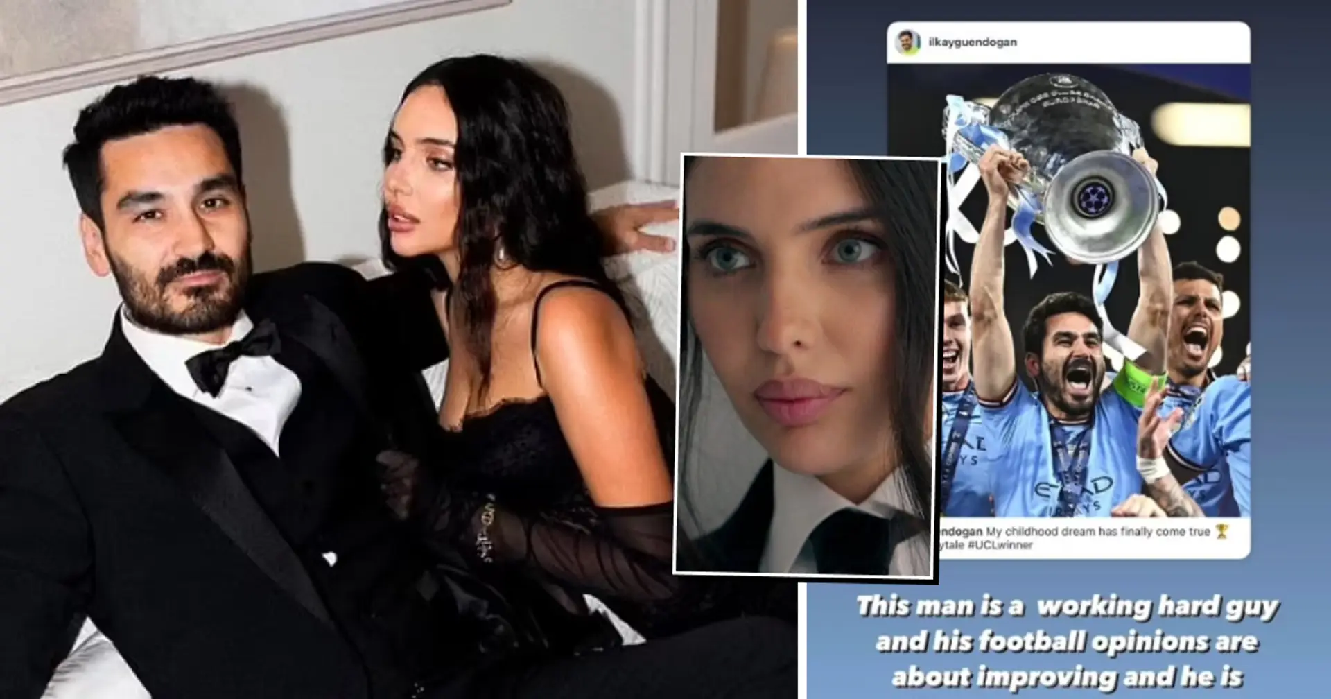 Gundogan's wife defends hubby amidst criticism for controversial comments after PSG game