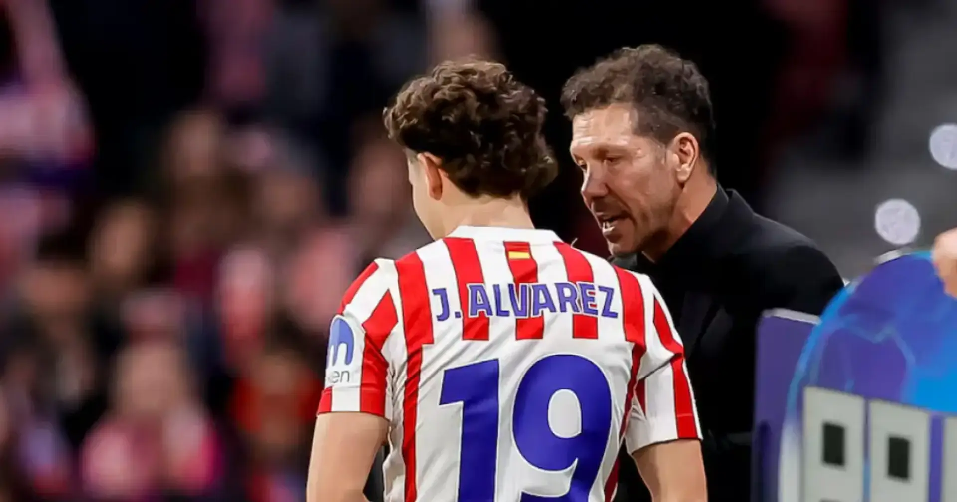 Diego Simeone labels Julian Alvarez one of the best strikers in the ...