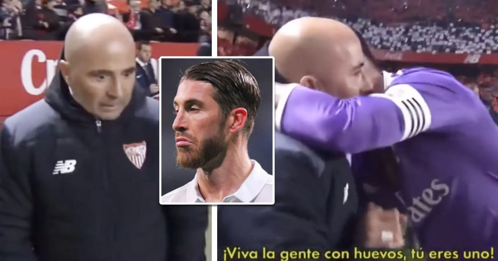 Erklärt: Was Sergio Ramos dem gegnerischen Trainer vor dem Anpfiff gesagt hat, wodurch er völlig gelähmt aussah