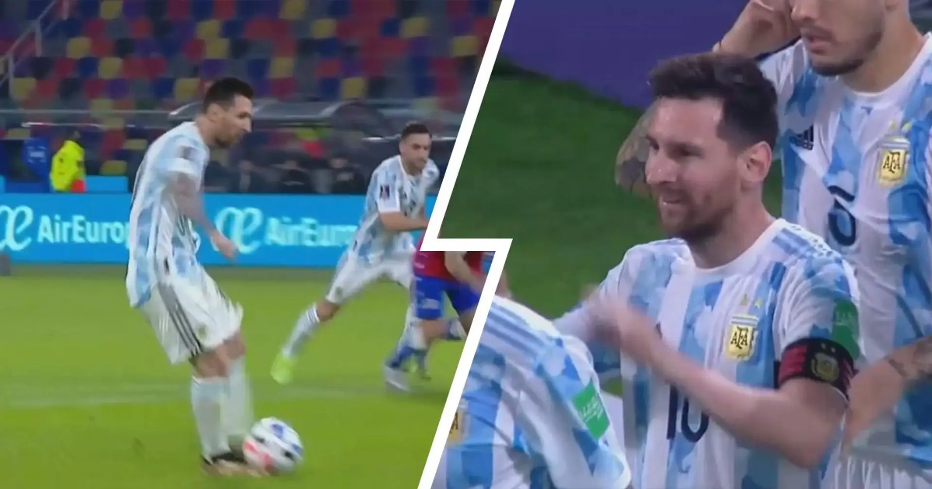 Messi marque alors que l'Argentine fait match nul contre le Chili lors des éliminatoires de la Coupe du monde