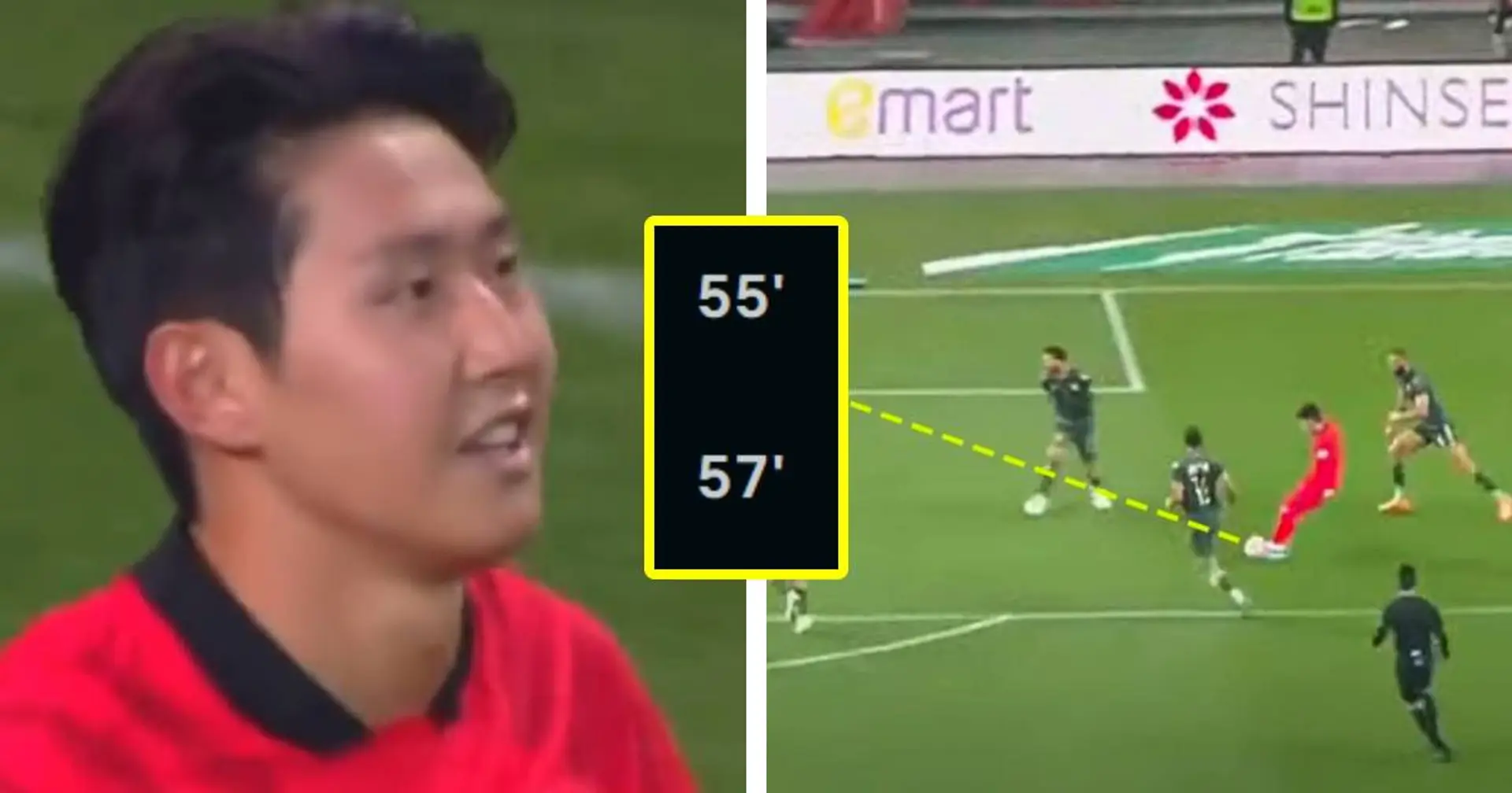 Aperçu : Lee Kang In marque ses deux premiers buts avec la Corée du sud en seulement 2 MINUTES