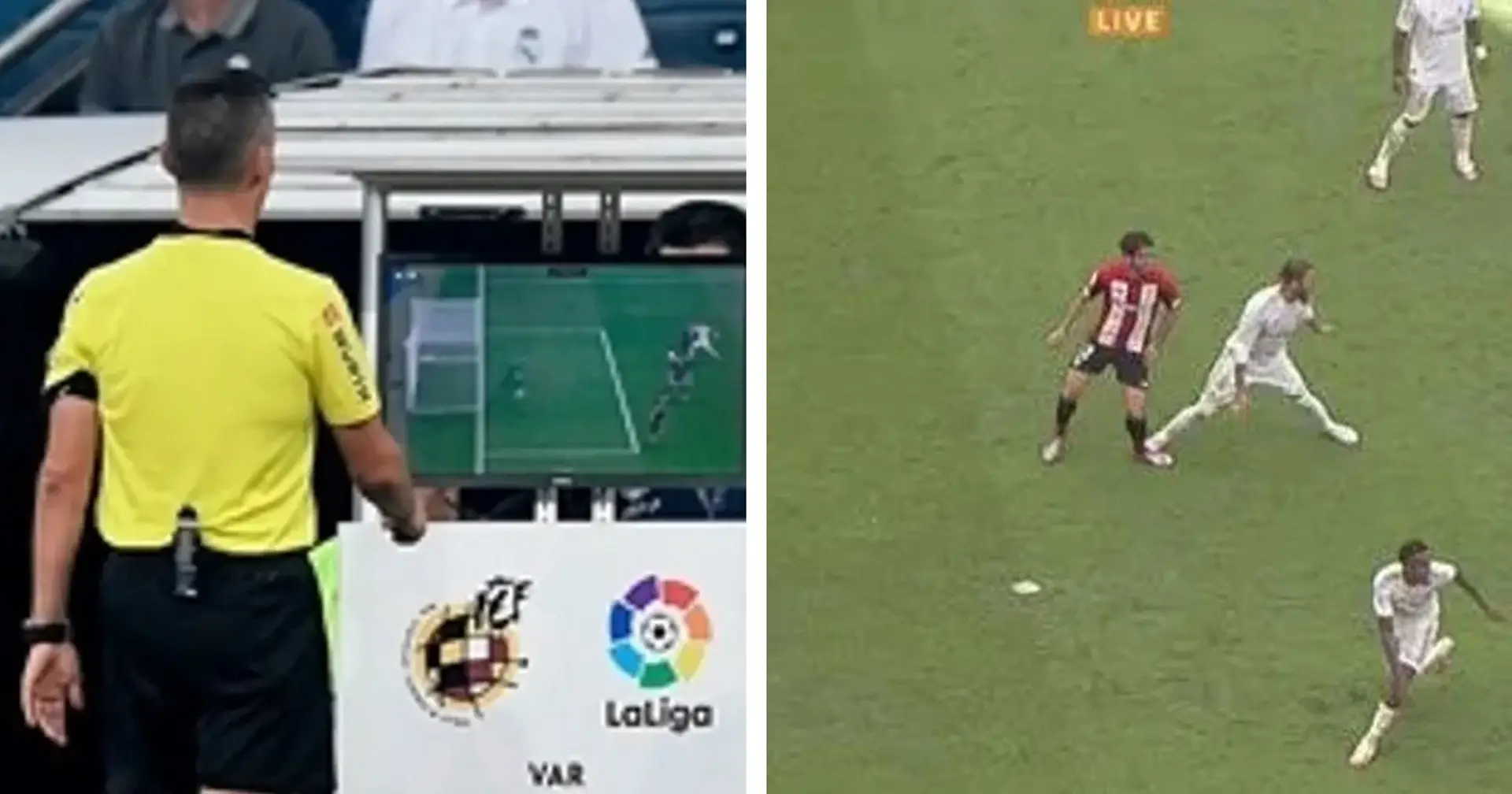 VARce in La Liga: Real Madrid escape penalty vs Athletic due to wrong translation of rules into Spanish