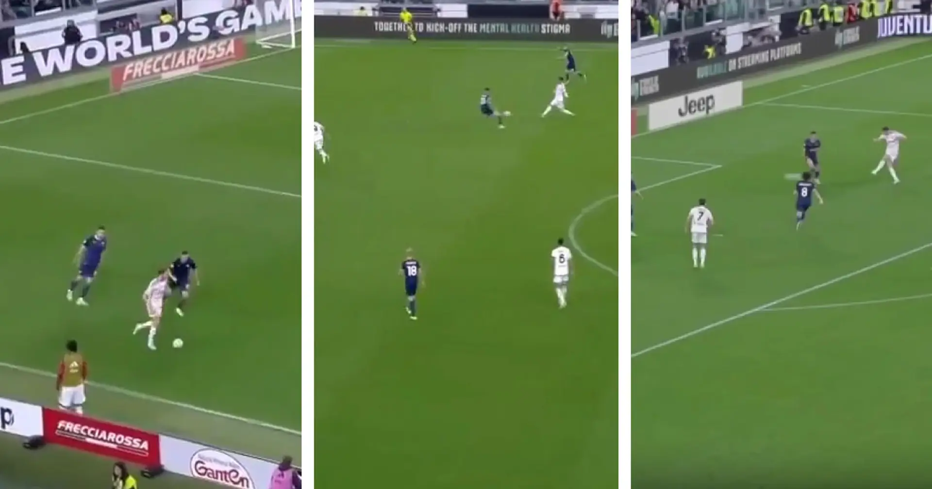 Perché la Juve non gioca sempre così? Il 2° gol contro la Lazio in Coppa Italia degno del City di Guardiola