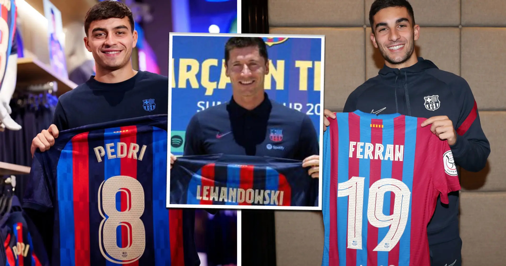 7 Spieler mit neuen Rückennummern bei Barcelona, 3 weitere warten noch darauf 