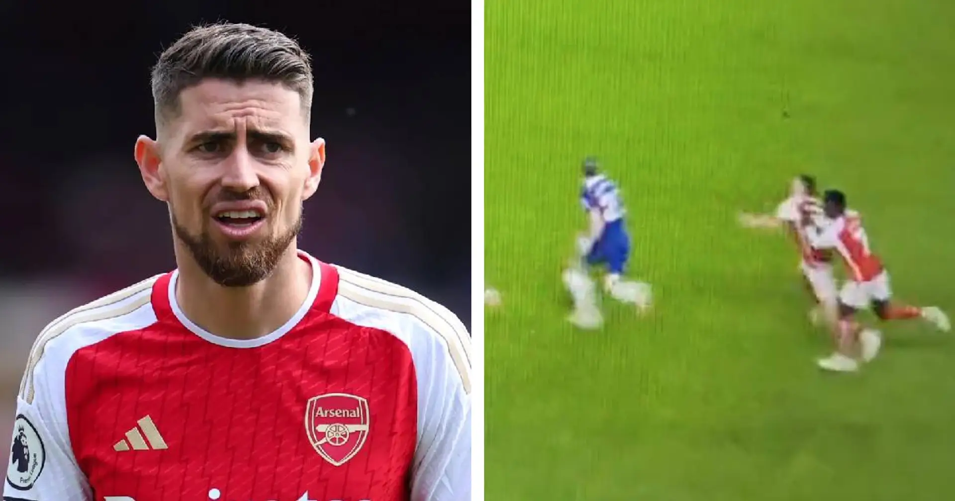 Spotted: Jorginho caught watching Gallagher's dribble, even Saka loses his s* * * 